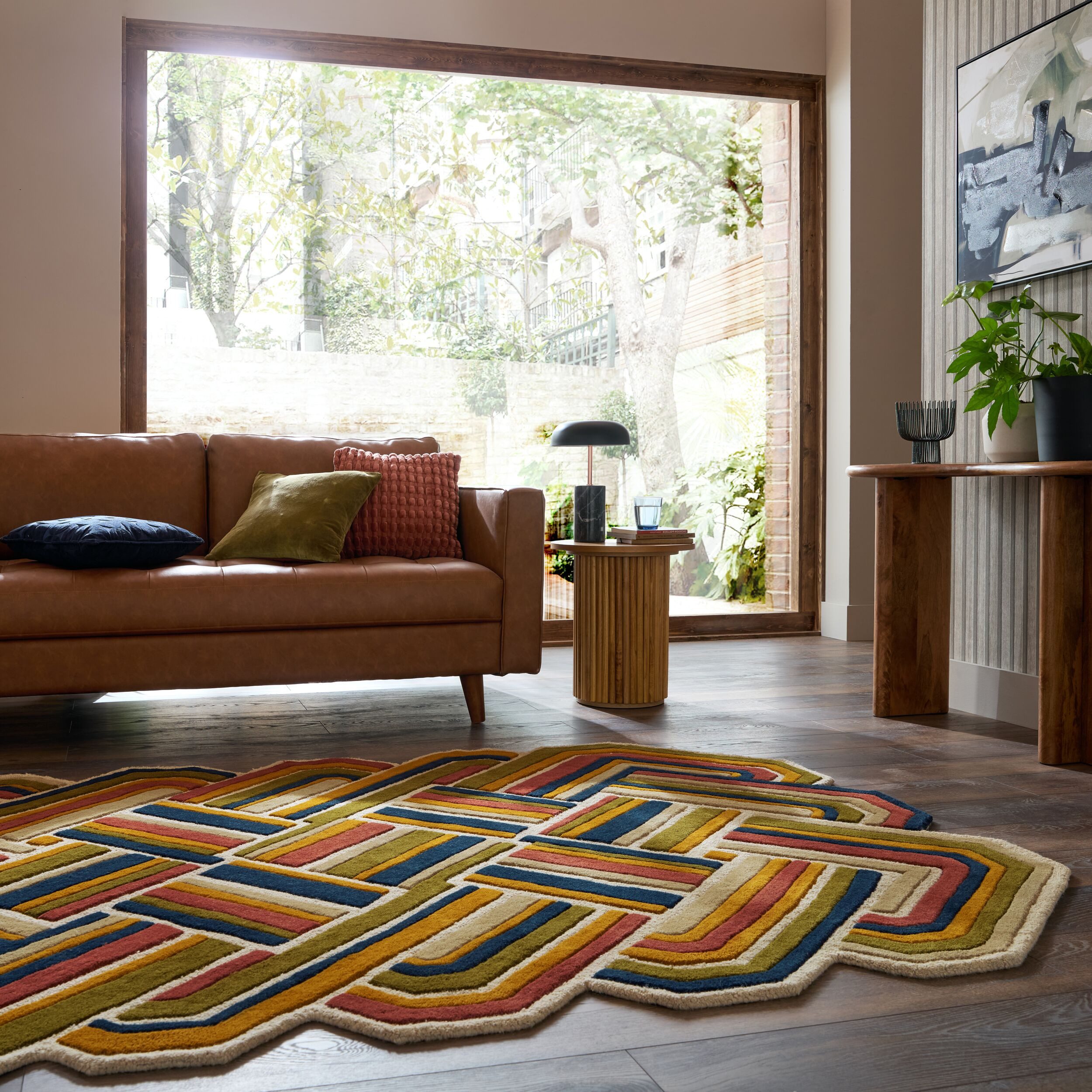 FLAIR RUGS Teppich LATTICE SHAPED WOOL, rechteckig, Höhe: 6 mm