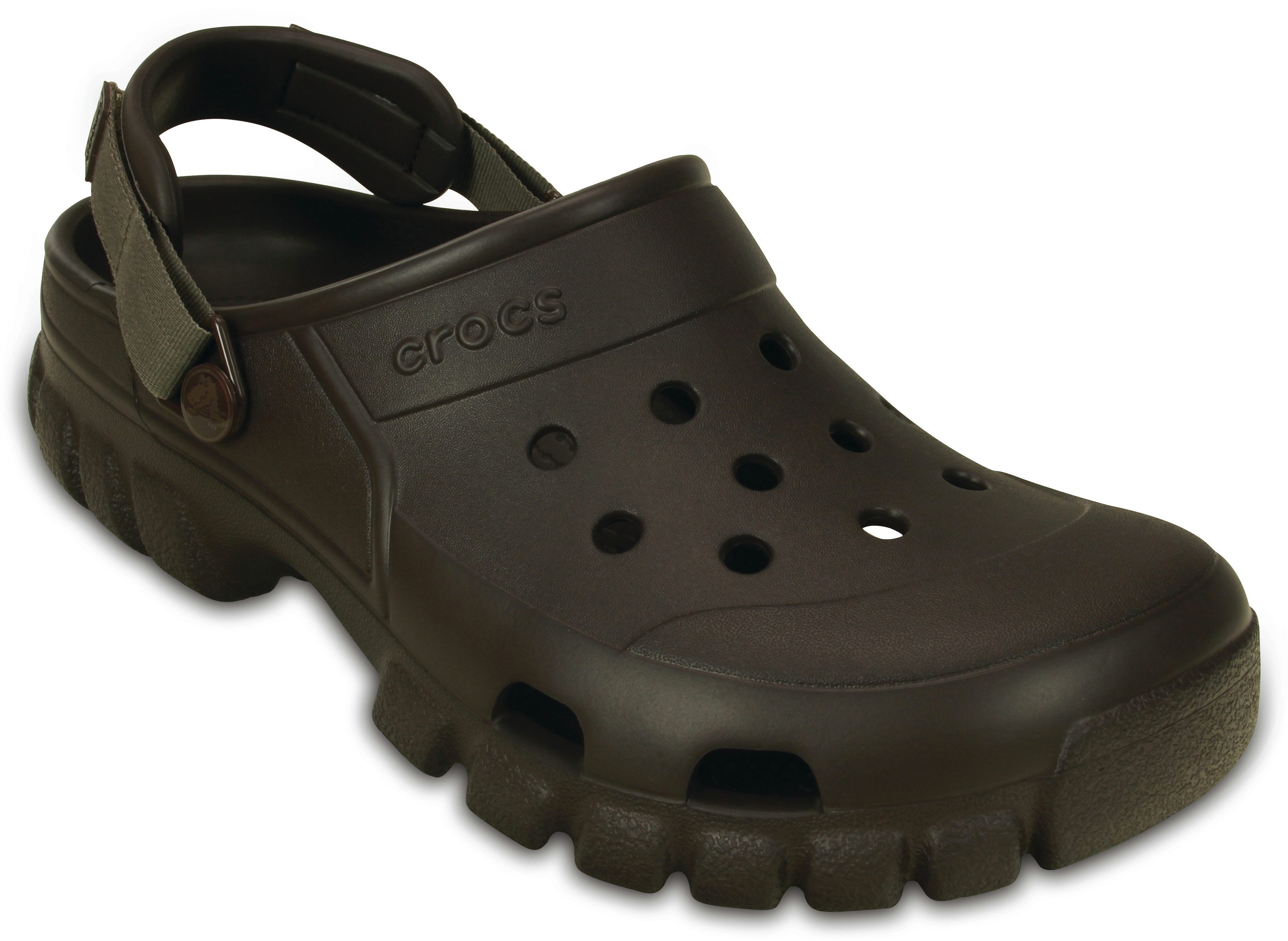 Crocs Offroad Sport Clog Hausschuh, Sommerschuh, Gartenschuh mit schwenkbarem Riemchen
