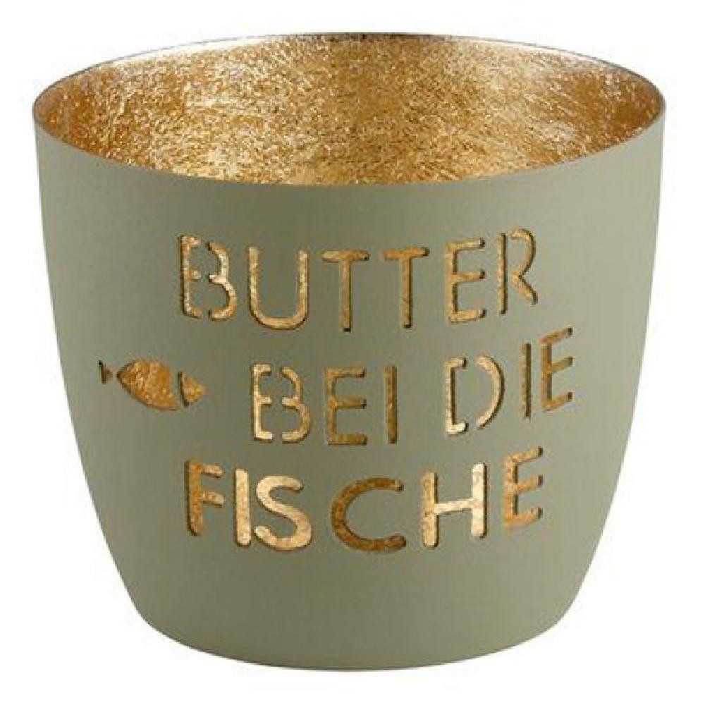 Giftcompany Kerzenhalter Windlicht Madras Butter bei die Fische Stone