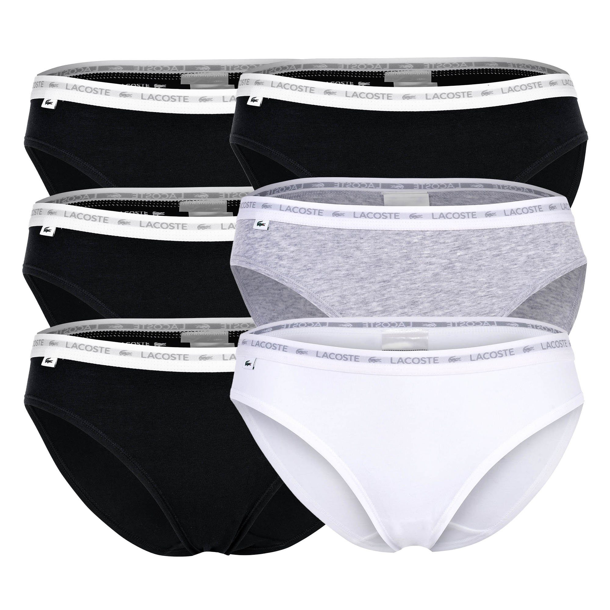 Slip Damen Slip 6er Pack Baumwolle