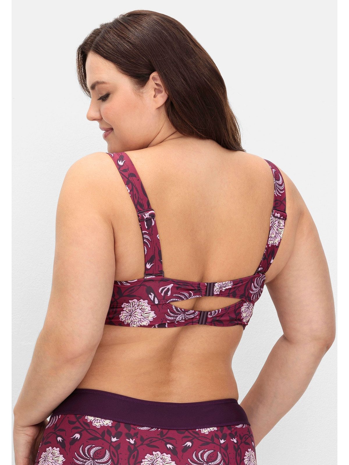 sheego by Joe Browns Bügel-Bikini-Top Große Größen, mit wattierten Cups und Bügeln