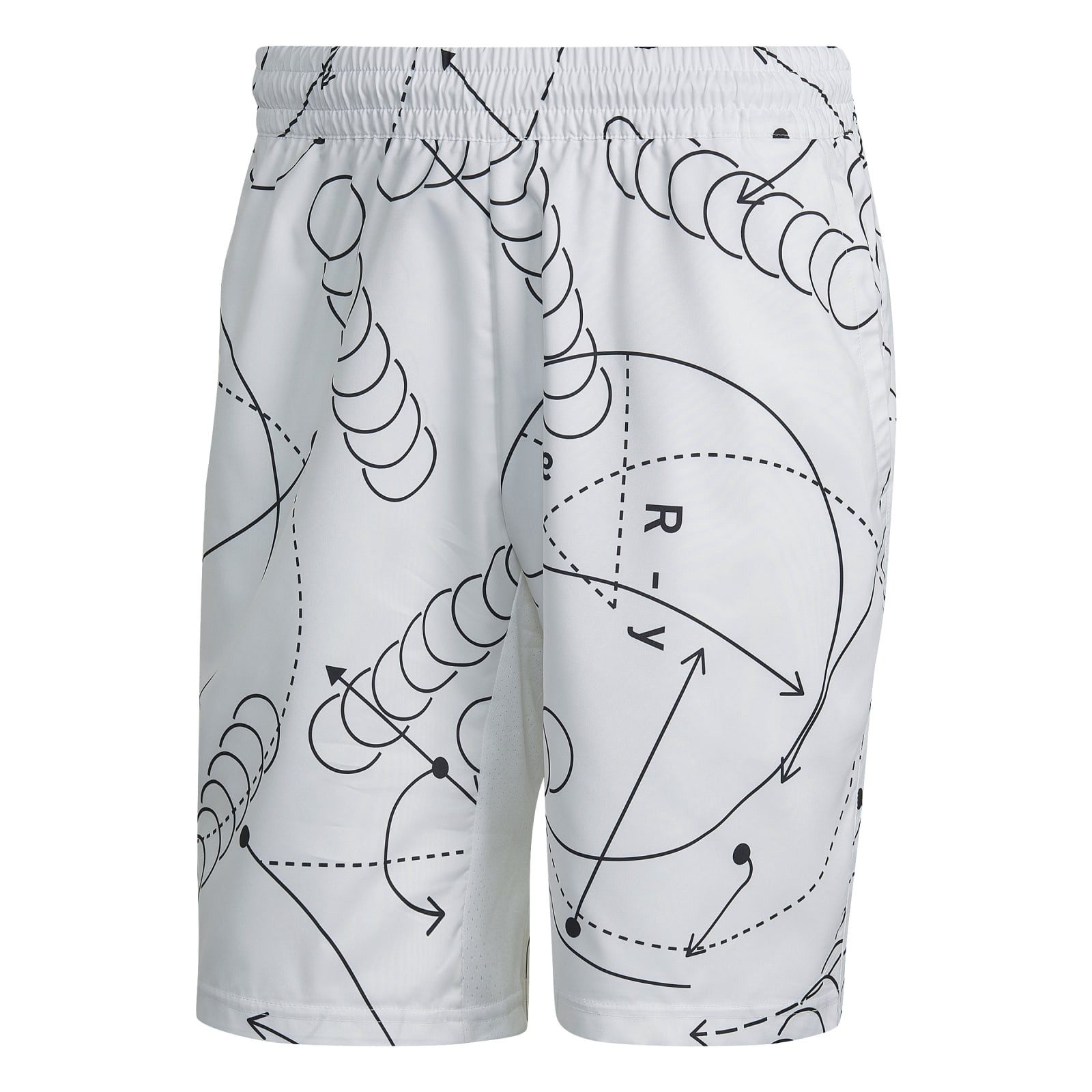 adidas Performance Shorts Tennishose Club Graphic kurz weiss Herren günstig online kaufen