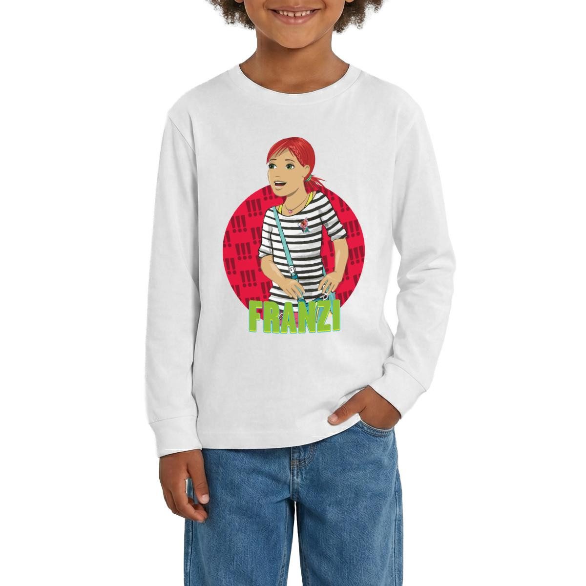 T-Shirt Die Drei Ausrufezeichen Franzi Teenager Premium Langarmshirt