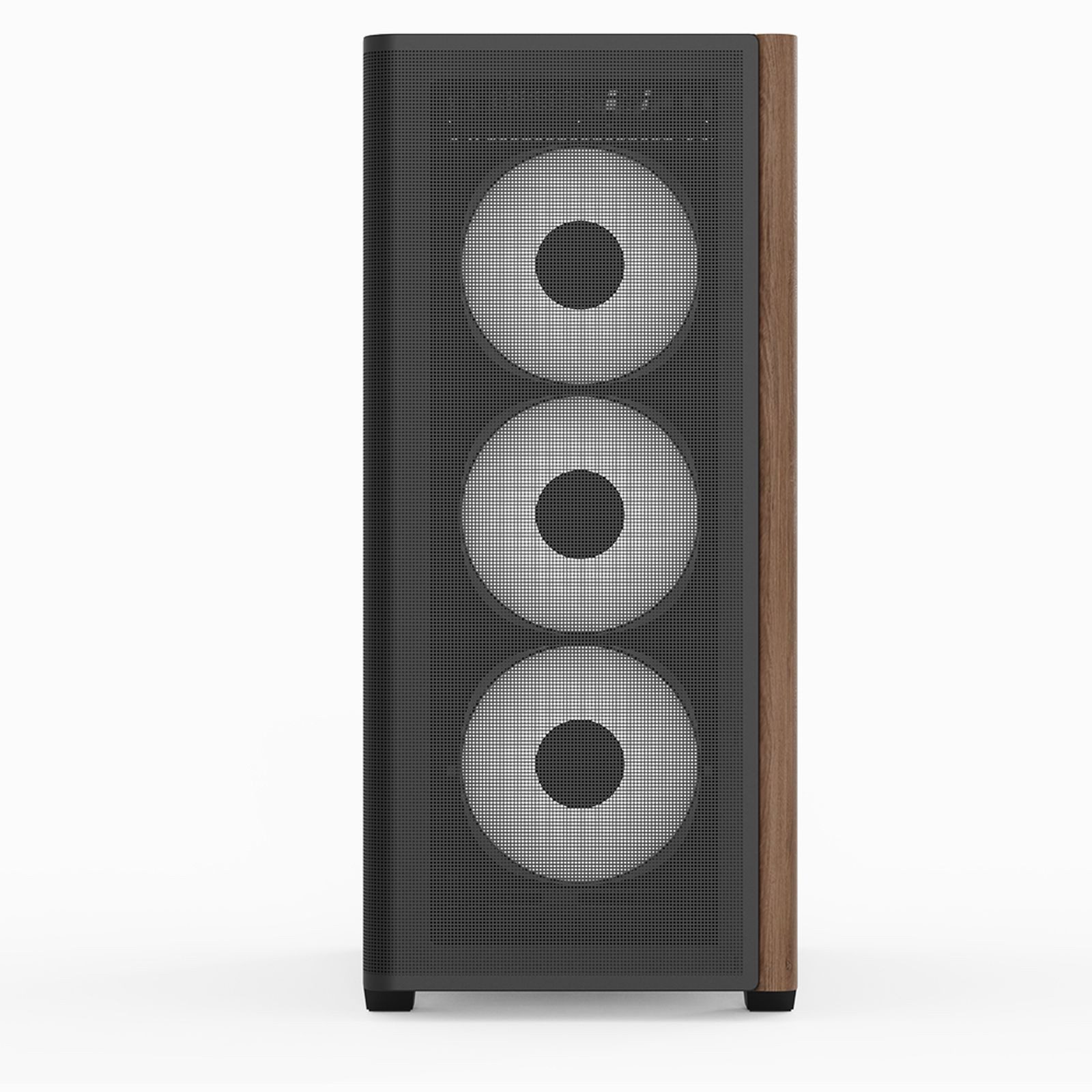 Aerocool PC-Gehäuse PC Gehäuse D501A-G-WT-v2 Mid-Tower Weiß