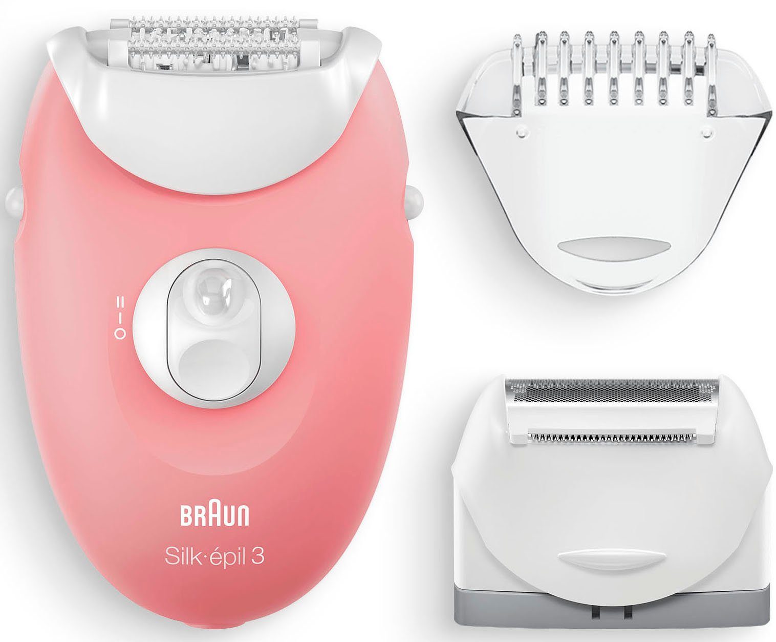 Braun Epilierer Silk-épil 3 SE 3-440, Starter 3-in-1 Haarentfernung online  kaufen | OTTO