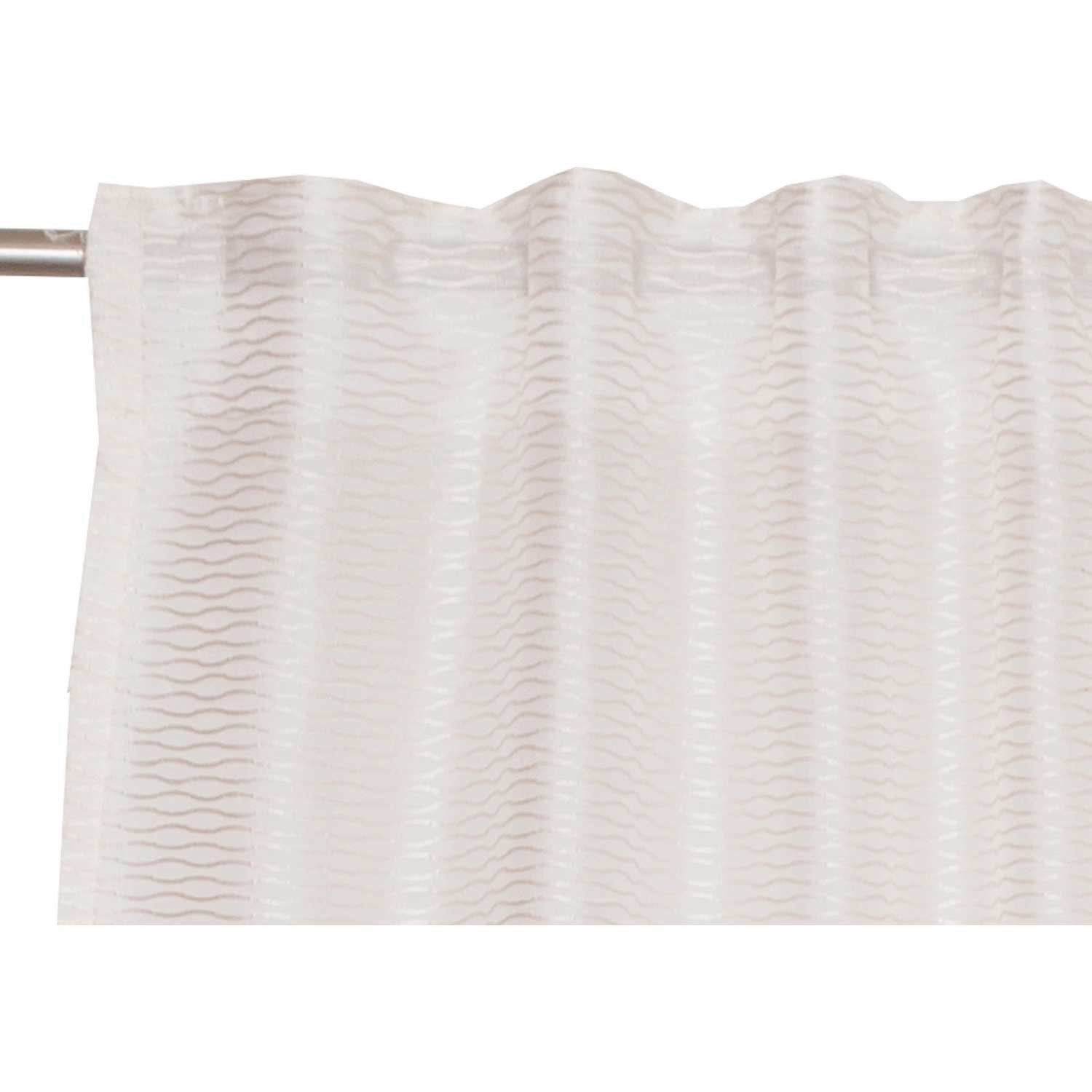 SCHÖNER WOHNEN-Kollektion Gardine SPLASH Transparenter Schlaufenvorhang, günstig online kaufen