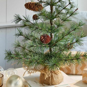 Mirabeau Weihnachtsfigur Deko-Baum Bohicon grün/braun