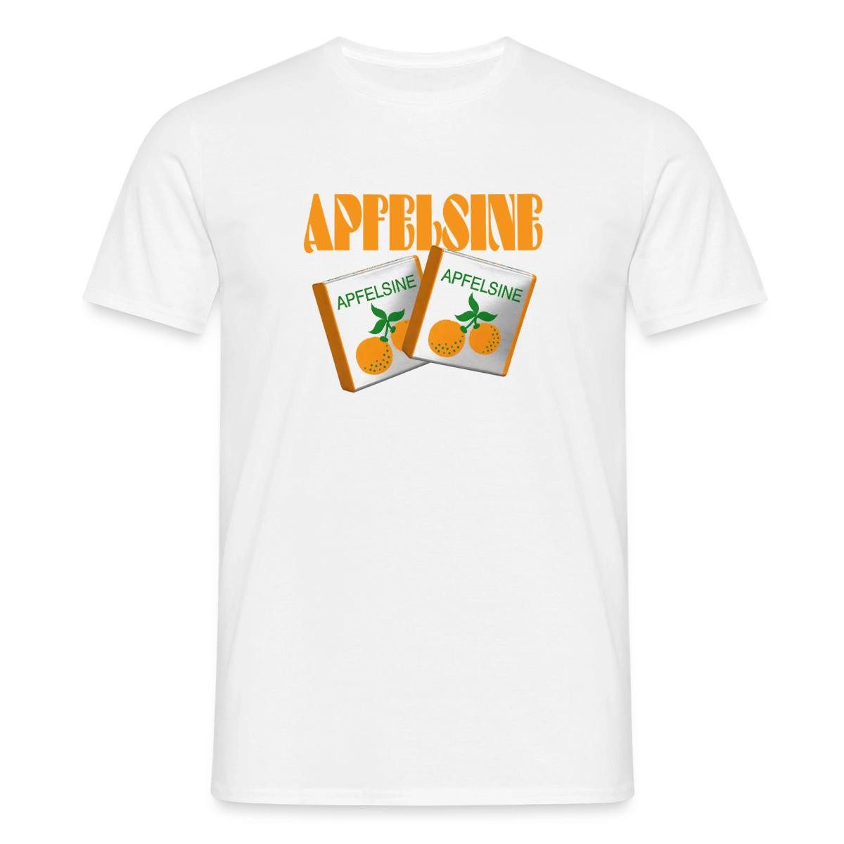 T-Shirt Halloren Frukas Apfelsine Fasching Männer T-Shirt