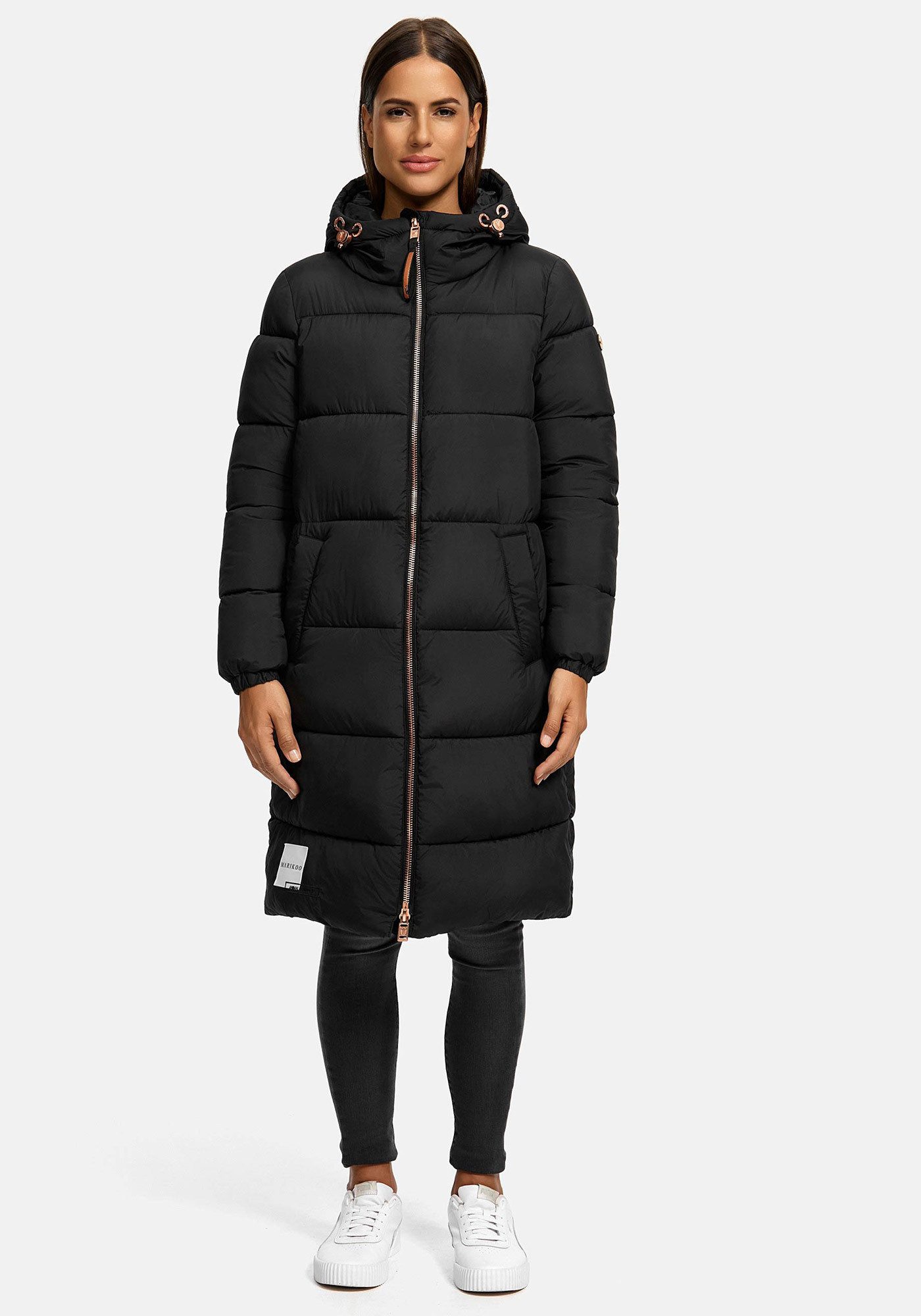 Marikoo Winterjacke Nomadiaa Lange Damen Winterjacke
