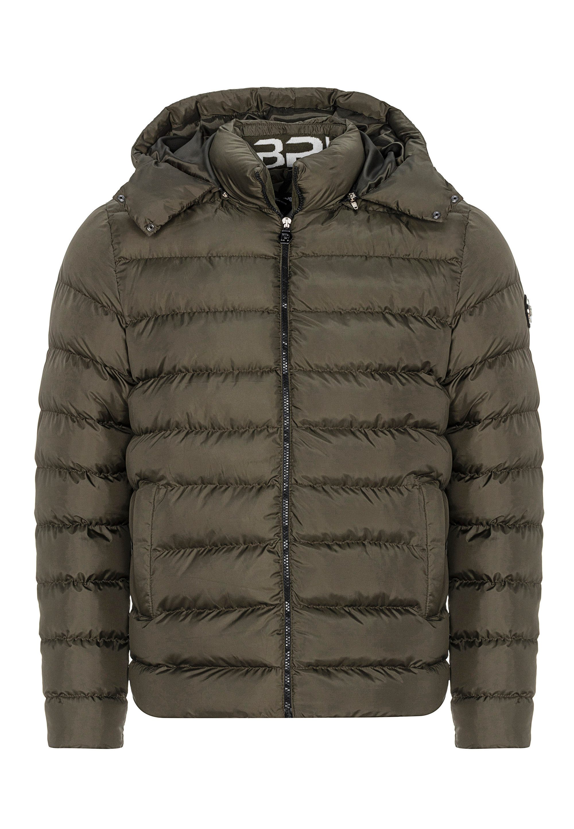 RedBridge Steppjacke mit abnehmbarer Kapuze - Dicke Steppjacke Abnehmbare Kapuze