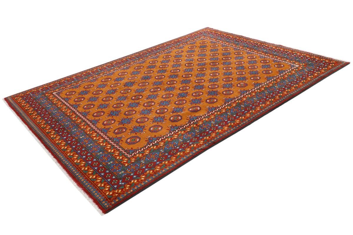 Orientteppich Nain 6 mm Trading, Handgeknüpfter Höhe: Akhche 204x290 Orientteppich, Afghan Limited rechteckig,