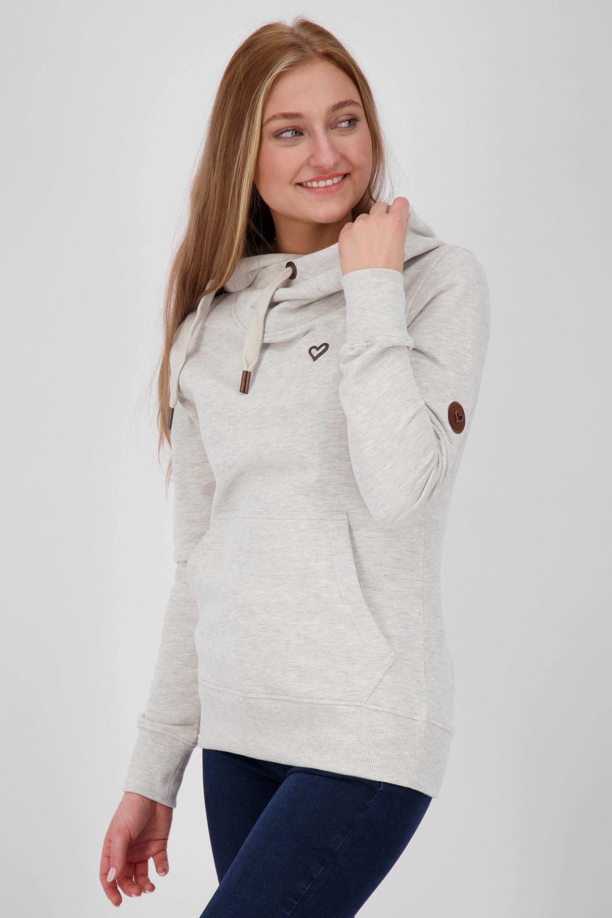 Kickin A Kapuzensweatshirt SarahAK Damen cloudy Sweatshirt Alife & Sweatshirt Kapuzensweatshirt,