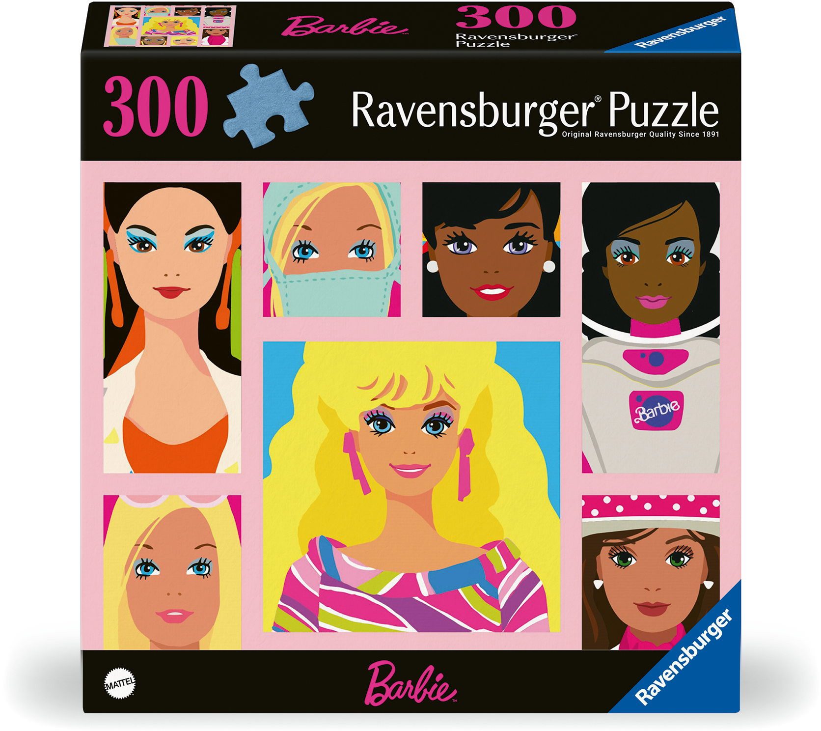 Ravensburger Puzzle 300 Teile Puzzle Moment Barbie Strong Women Make Waves 12001493, Puzzleteile