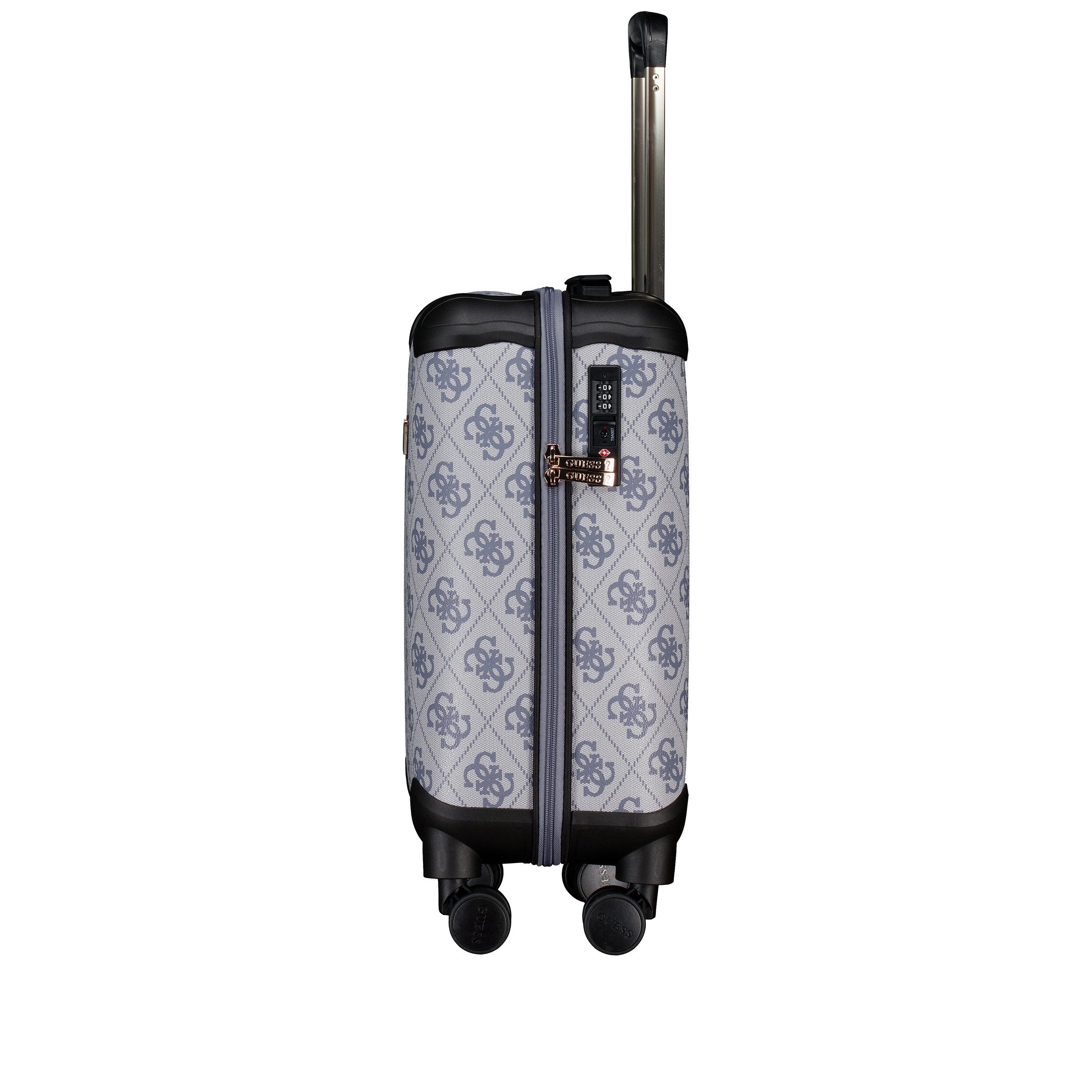 Guess Handgepäckkoffer Berta Travel 4G-Logo, 4 Rollen