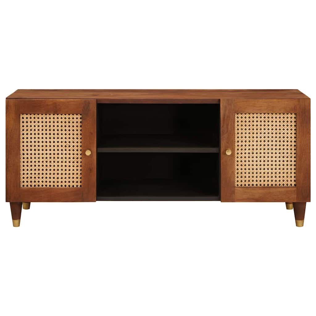 vidaXL Media-Regal Medienlagerung Schränke & Regale Braun 105 x 33,5 x 46 cm, 1-tlg.