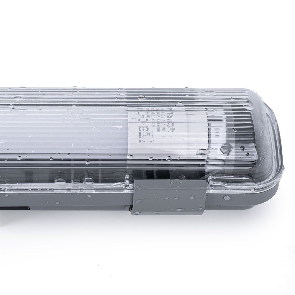 etc-shop cm, LED LED Wannenleuchte Kellerleuchte 157 22 Tageslichtweiß, Feuchtraum Leuchtmittel Kaltweiß, Deckenleuchte, Watt inklusive,