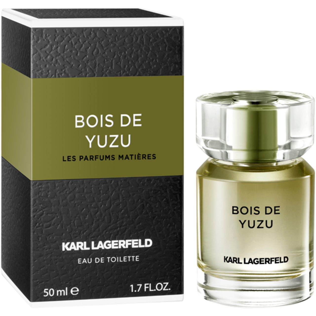 KARL LAGERFELD Eau de Toilette Les Parfums Matières Bois de Yuzu EdT Vapo, Herrenduft, frisch, zitrisch