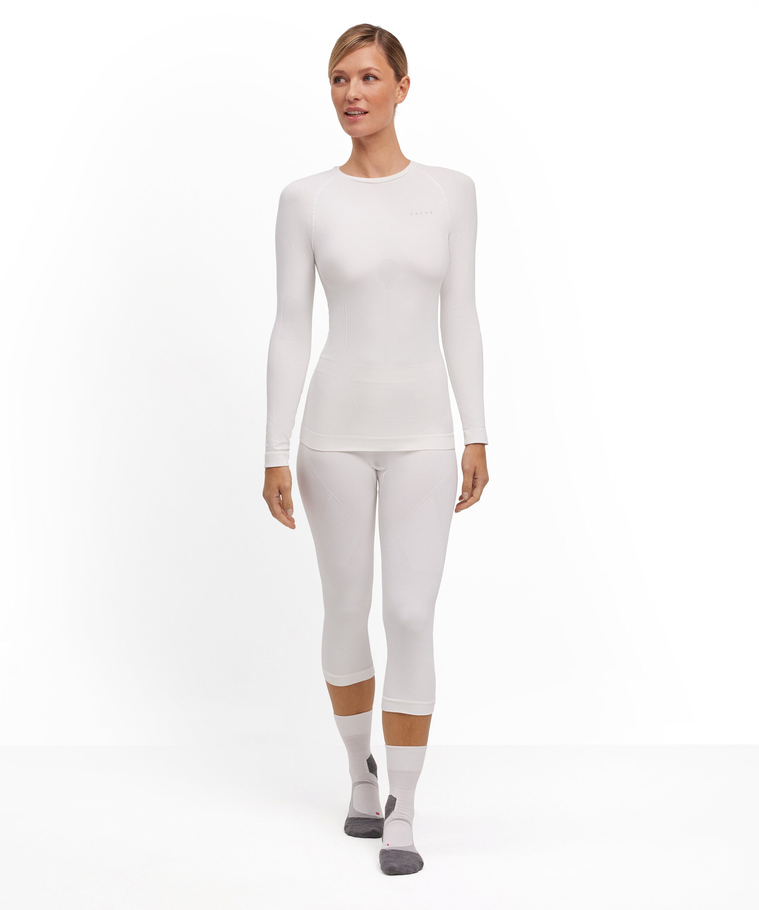 FALKE Funktionsshirt FALKE Underwear - Langarmshirt Warm (1-tlg., 1) thermoregulierend für warme bis kalte Temperaturen