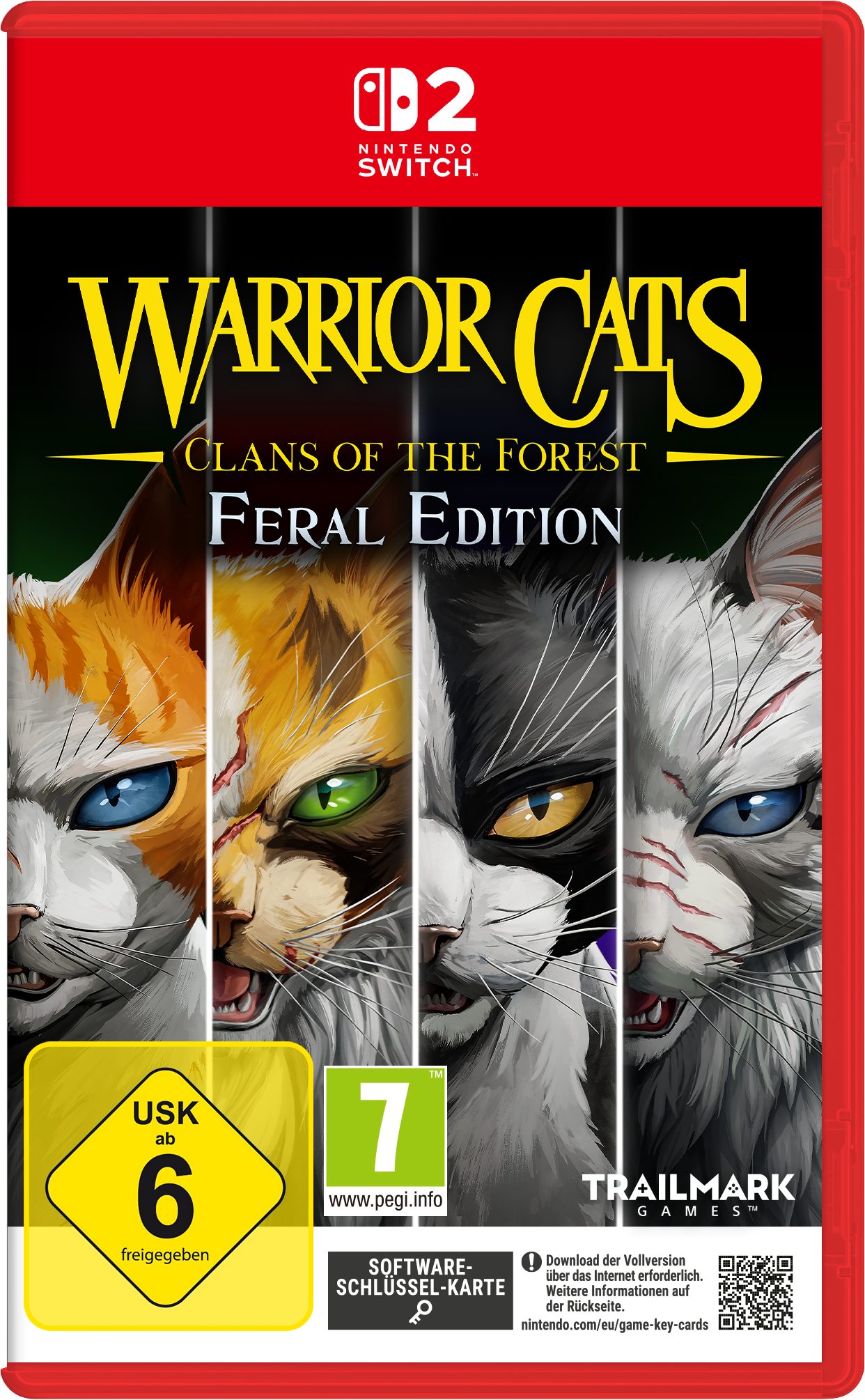 Switch 2 Warrior Cats: Clans of the Forest (Softwarekarte), Nintendo Switch 2