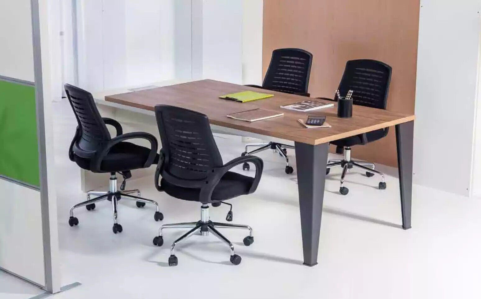 Tisch Konferenztisch Konferenztisch) Konferenztisch (1-St., Besprechungstisch Meeting Schreibtisch Holz JVmoebel