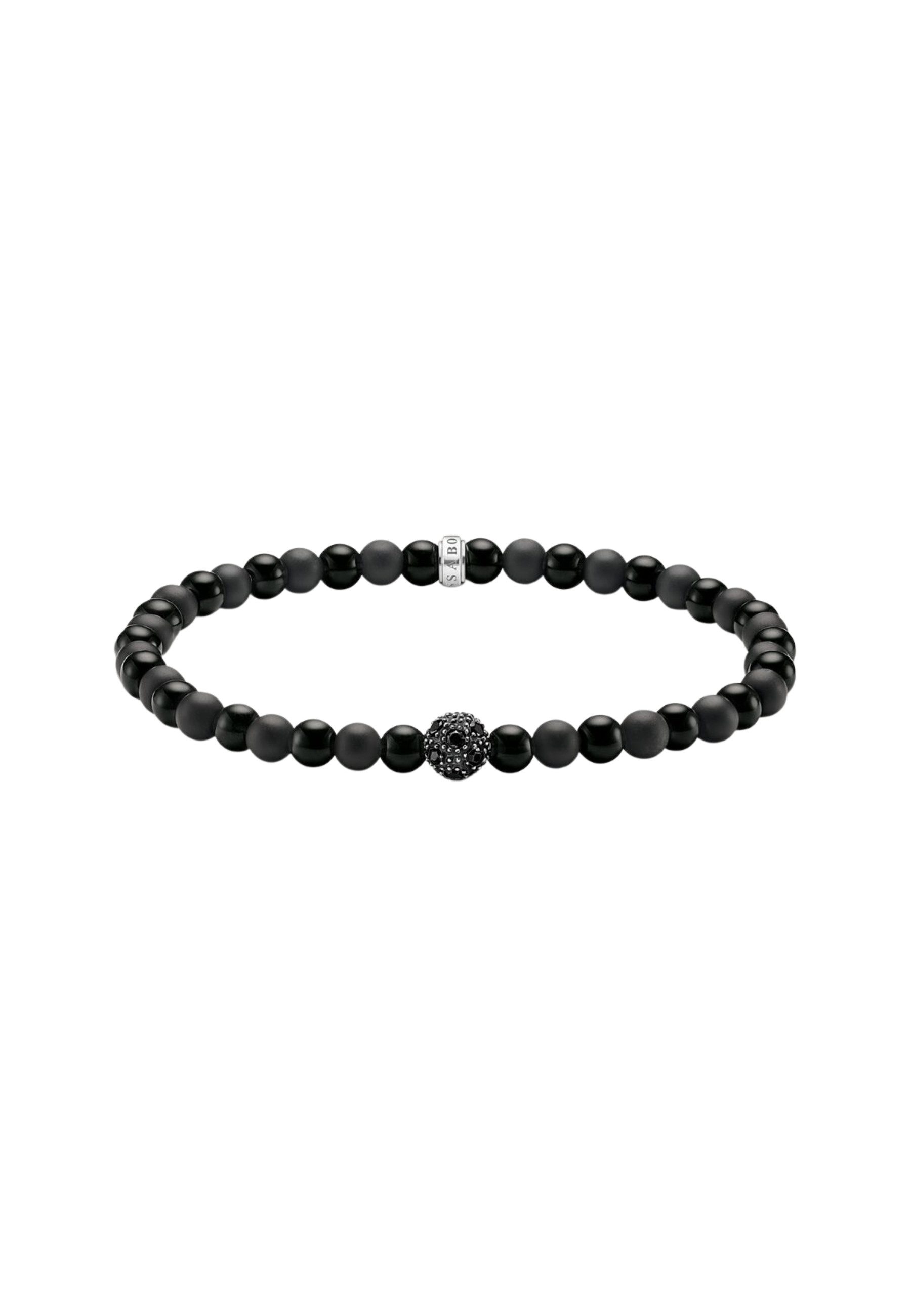 THOMAS SABO Armband Talisman Armband Positive Energie mit Obsidianperlen (Set)