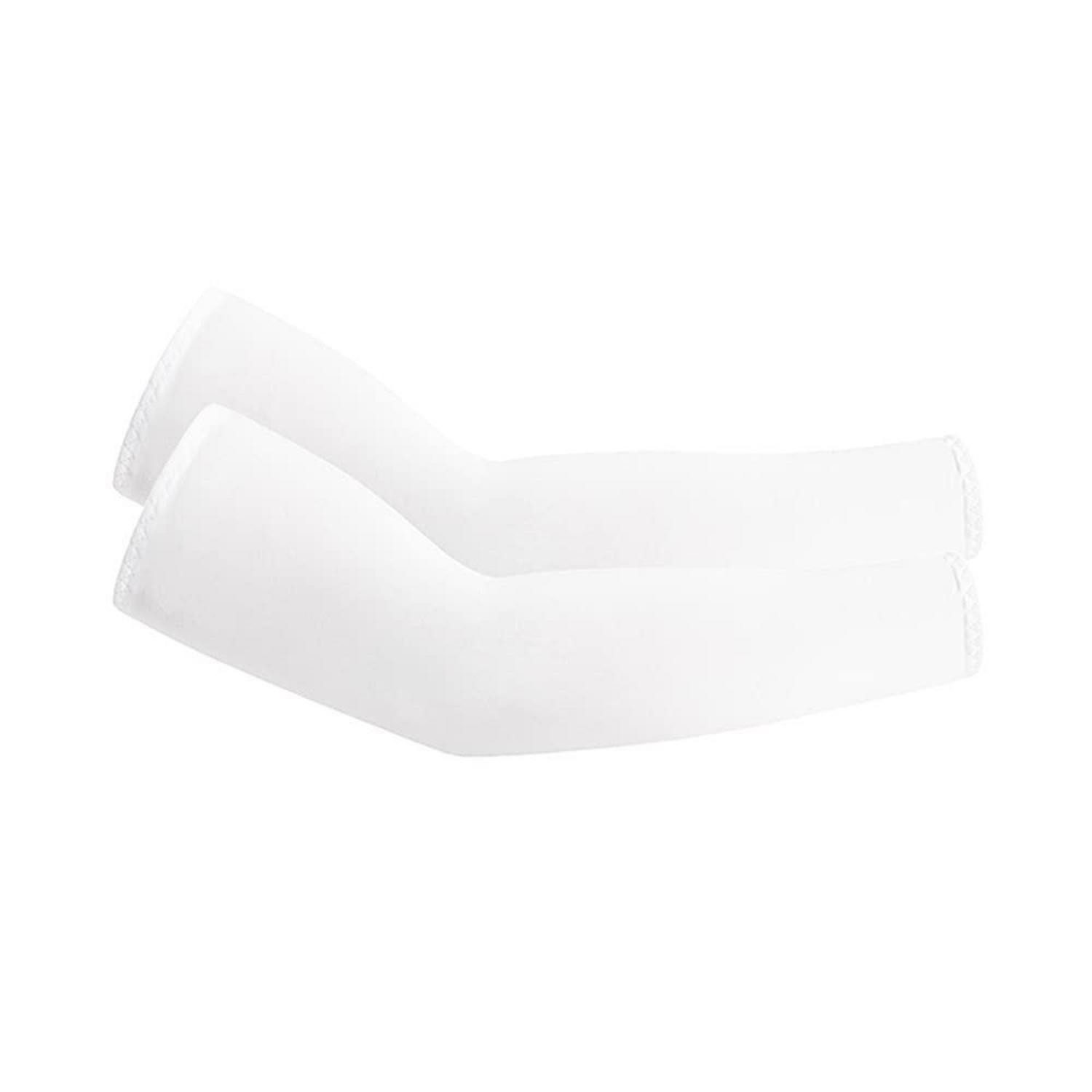 LuxusKollektion Armlinge UV-Schutz Ärmlinge Kühl Elastisch Weiß