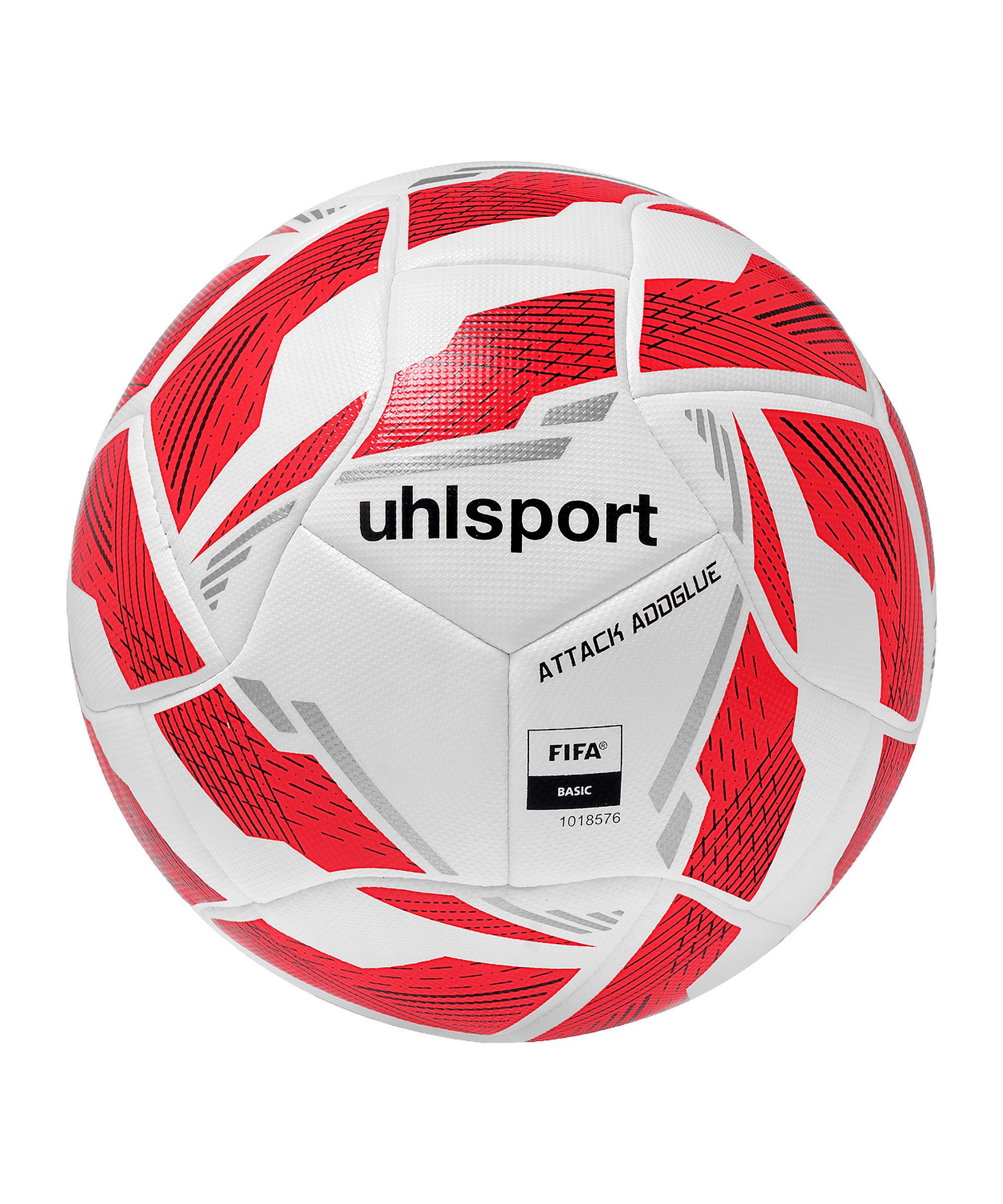 uhlsport Fußball uhlsport Attack Addglue Trainingsball Weiß, stabil