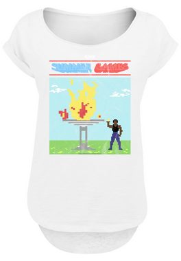 F4NT4STIC T-Shirt Retro Gaming Summer Games Print
