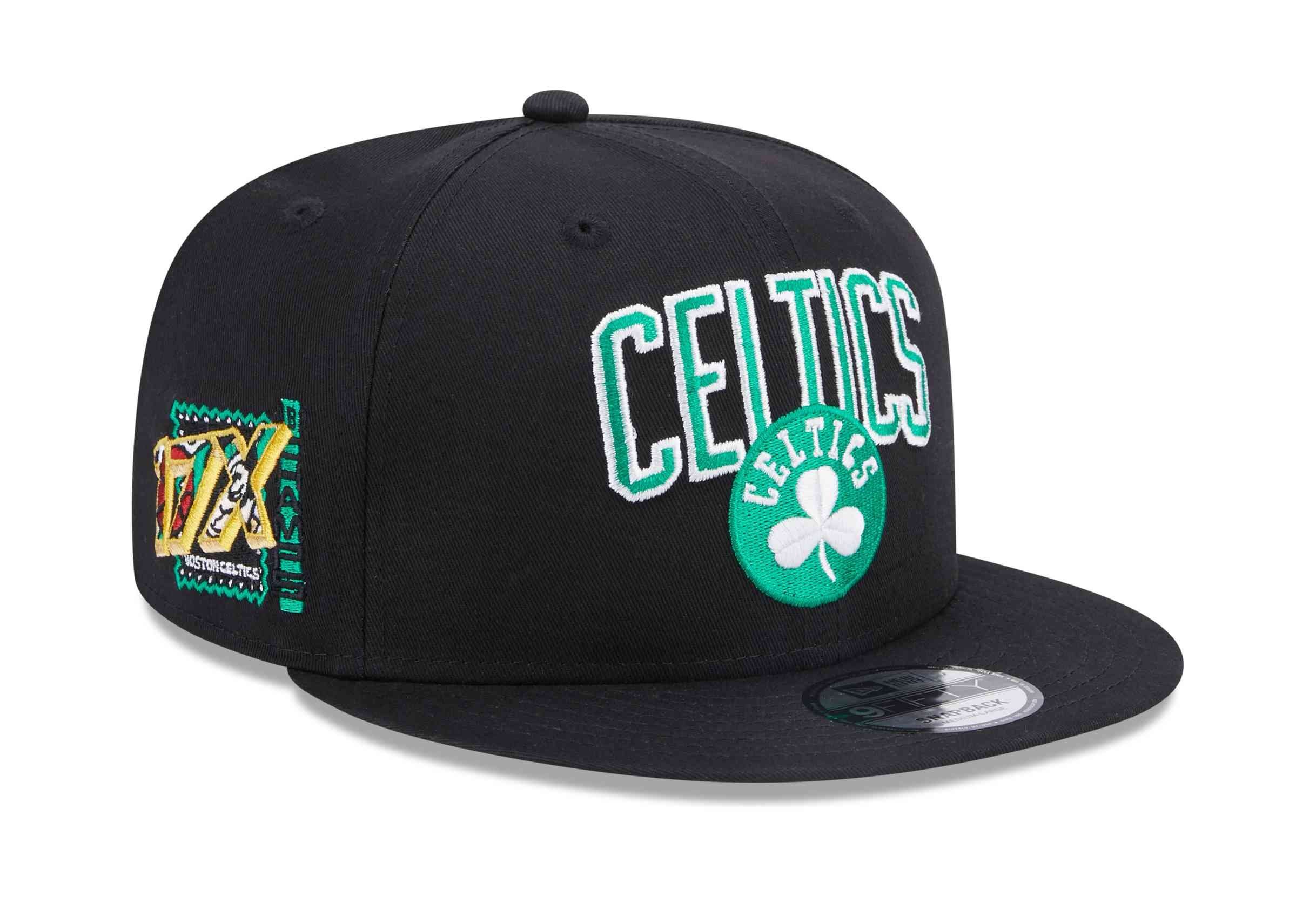 9Fifty Celtics Patch Cap Snapback Boston New NBA Era