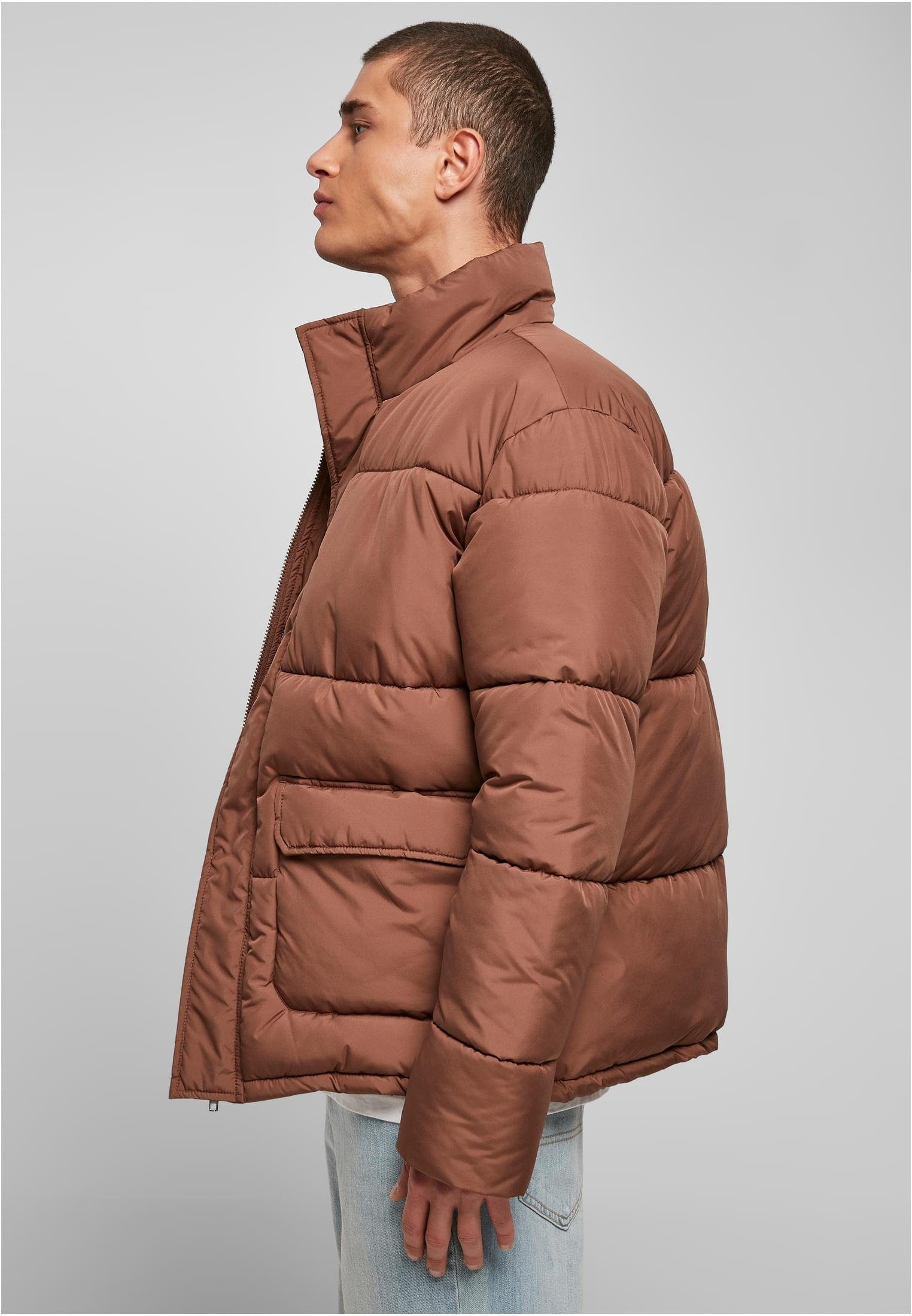 Winterjacke CLASSICS Jacket Puffer (1-St) Short Herren bark URBAN