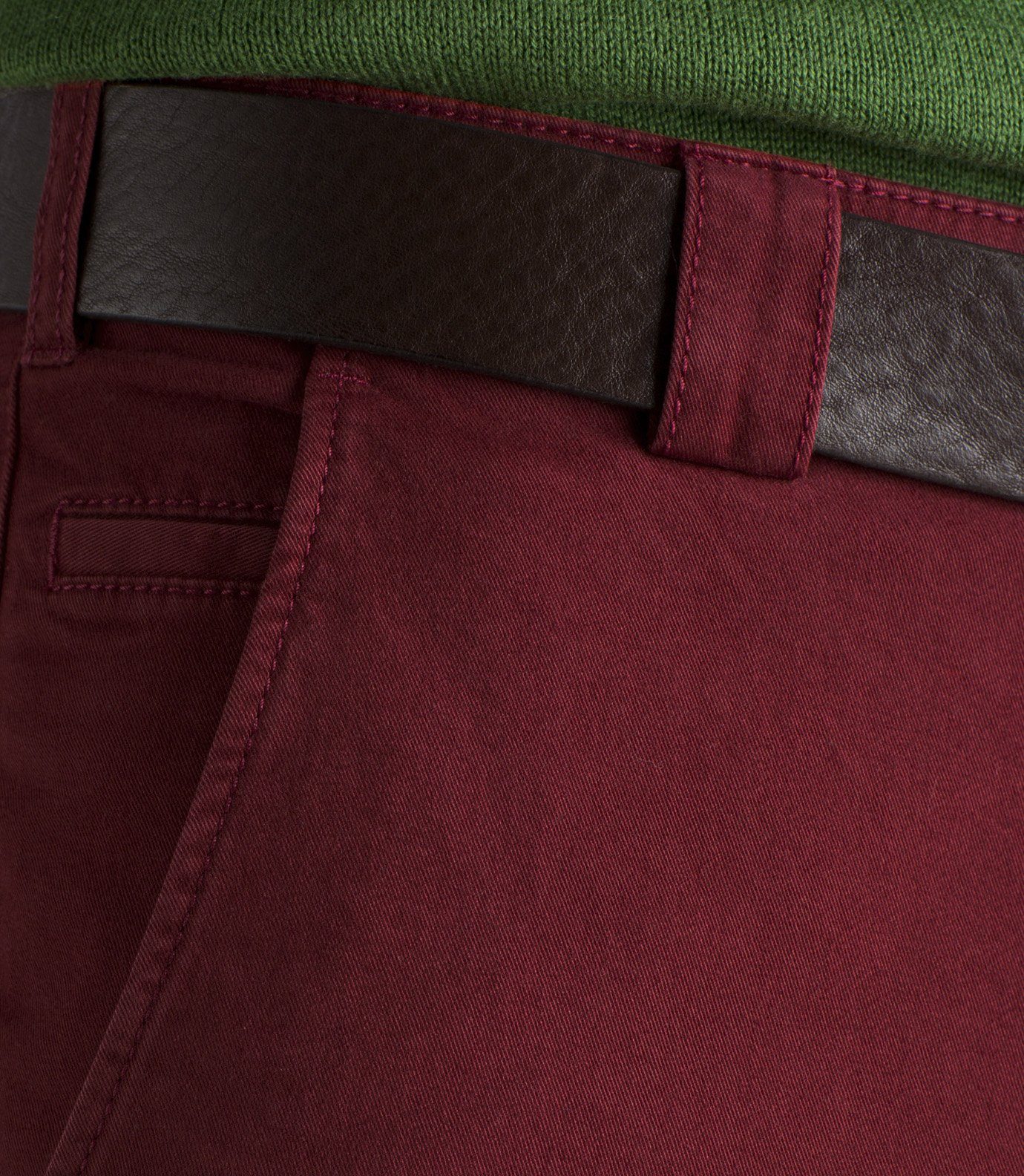 MEYER 5-Pocket-Jeans MEYER ROMA red 115-0-9316.55