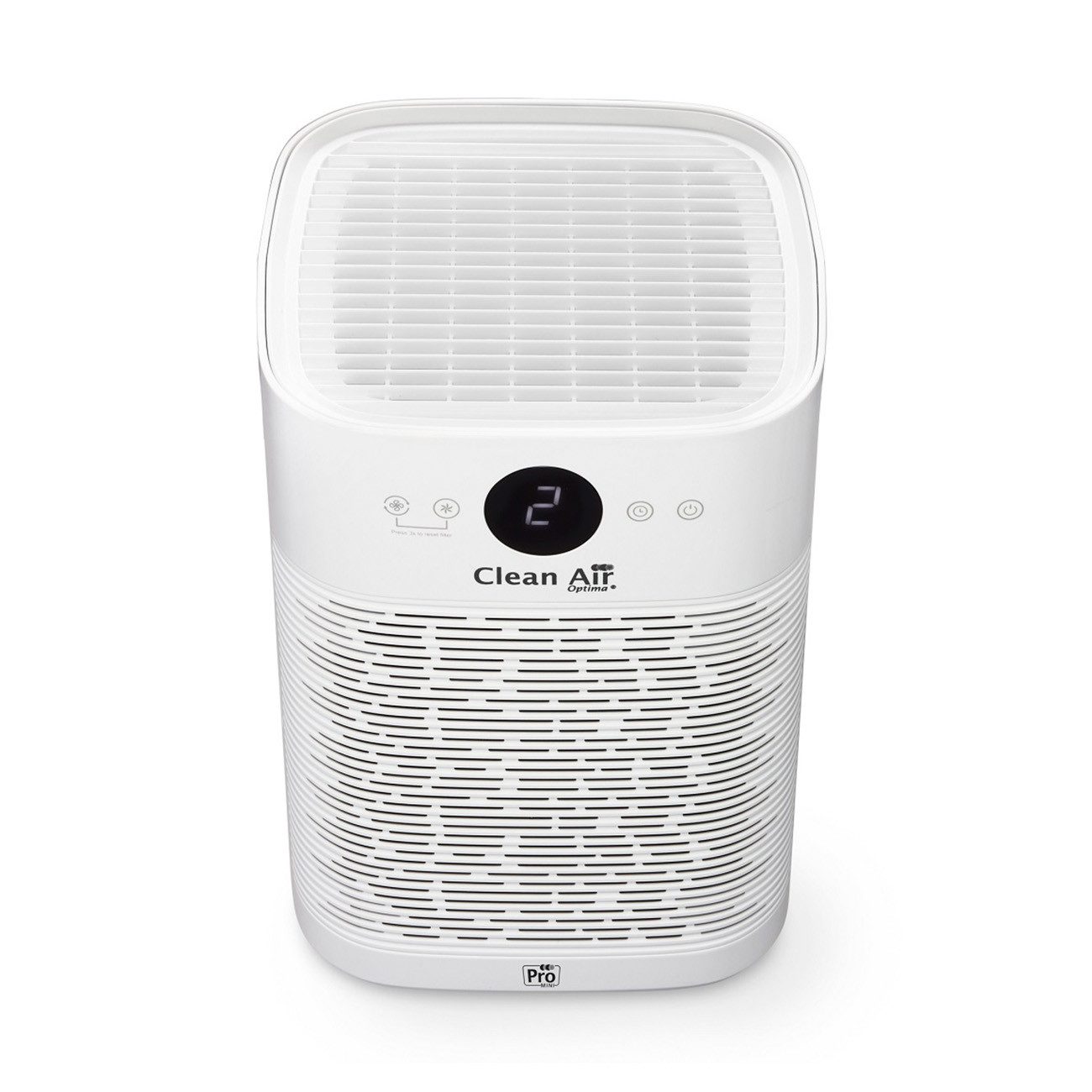 Clean Air Optima Luftreiniger HEPA UV Luftreiniger CA-502Pro Mini - Räume bis 20m² / 50m³, für 20 m² Räume, DUAL Airflowsystem