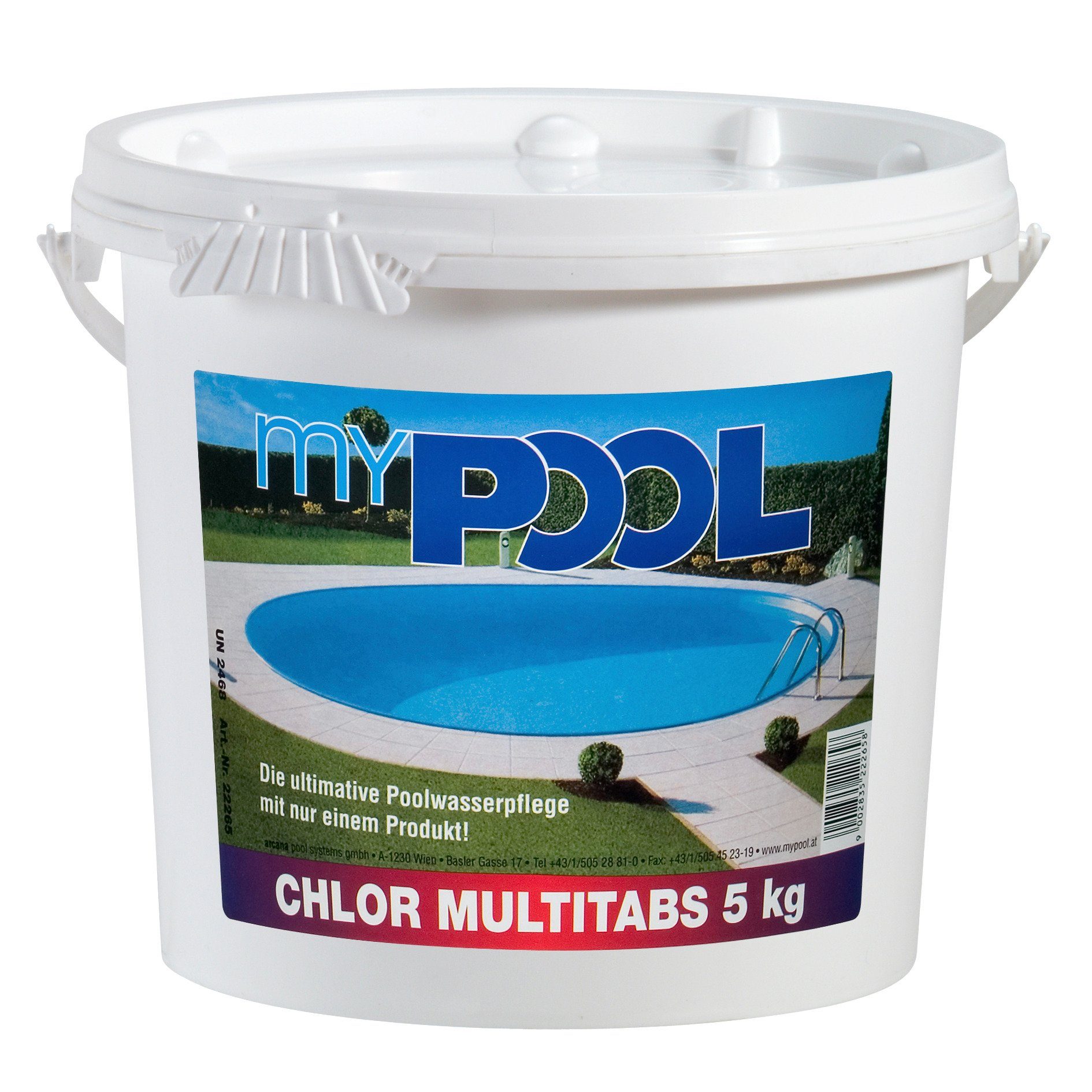 my POOL BWT Chlortabletten Chlor Multitabs, 5 kg