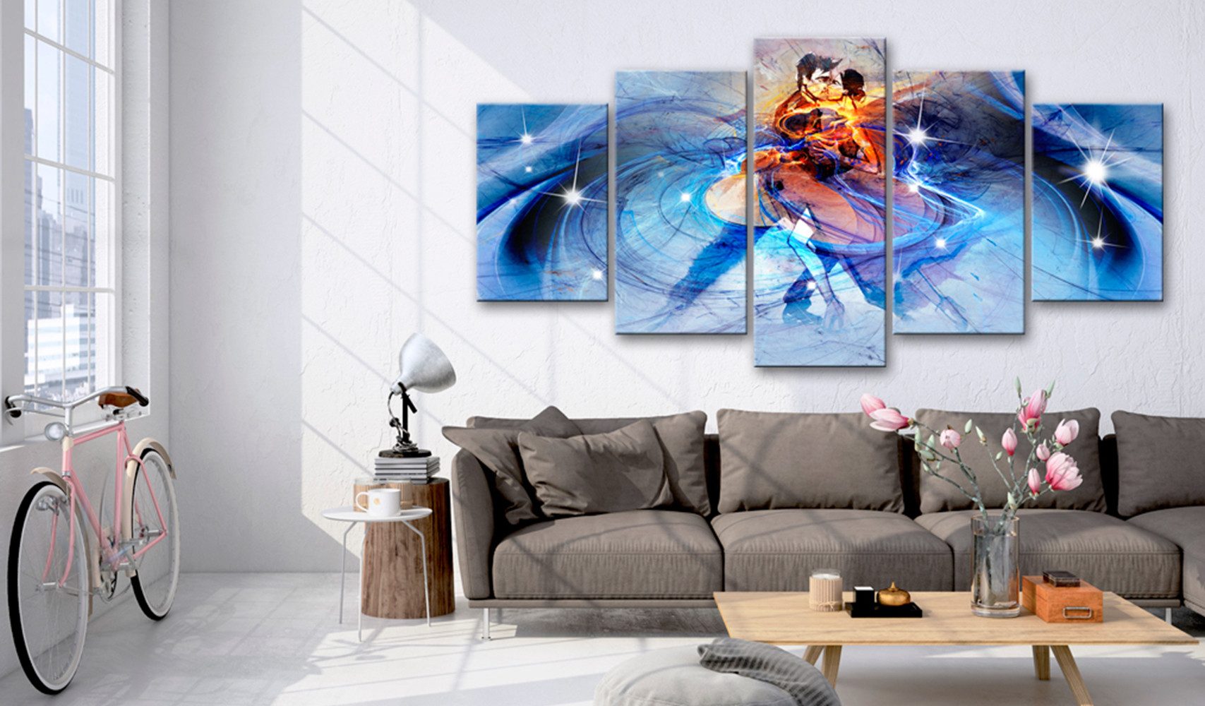 Basera® Wandbild Leinwandbild h-C-0038-b-n