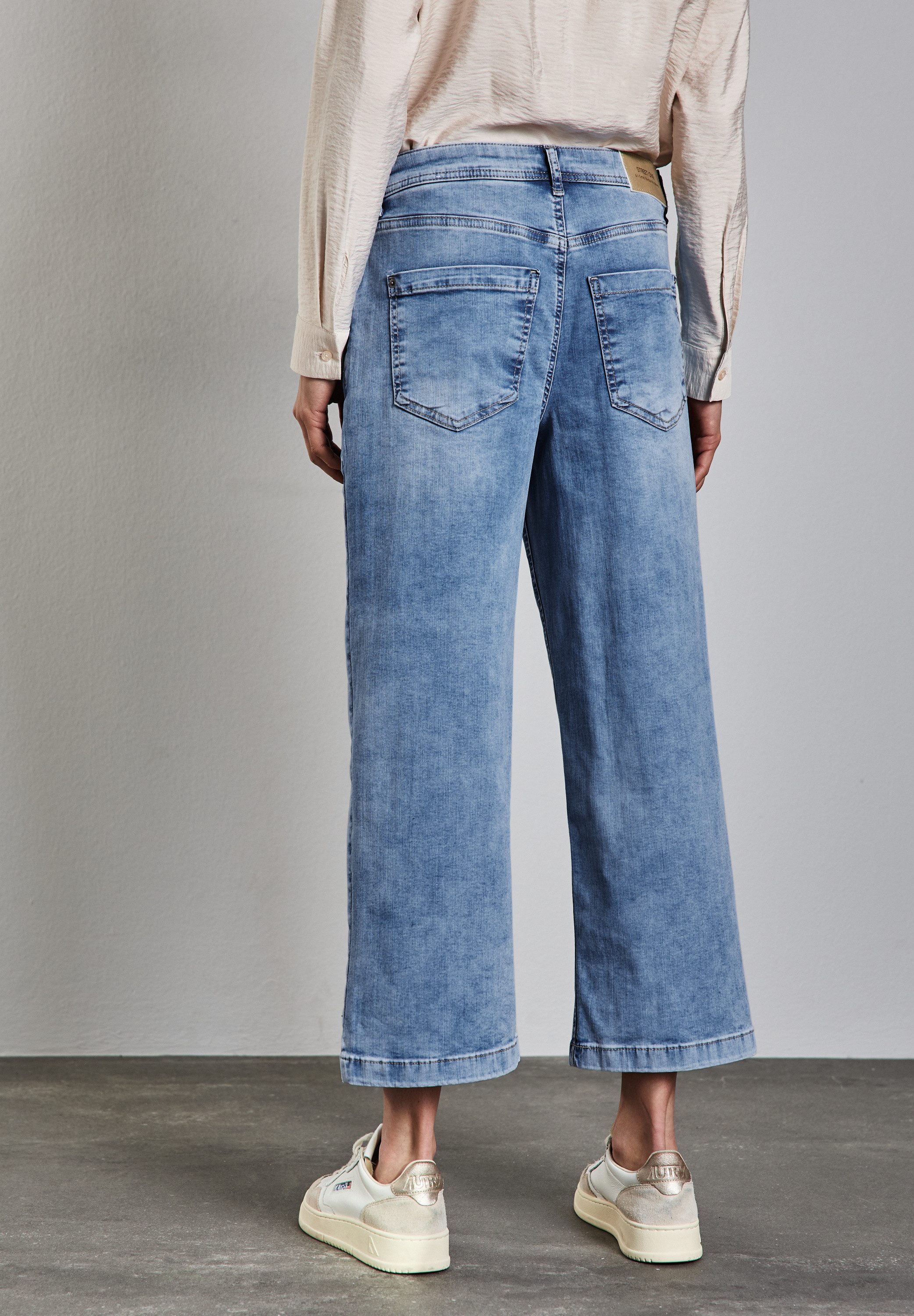 STREET ONE Weite Jeans mit weitem günstig online kaufen