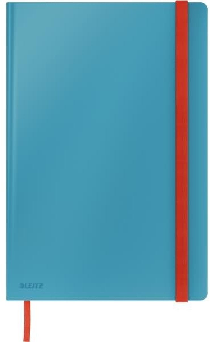 LEITZ Notizbuch Notizbuch Cosy B5 fester Einband liniert blau (5 Stück)