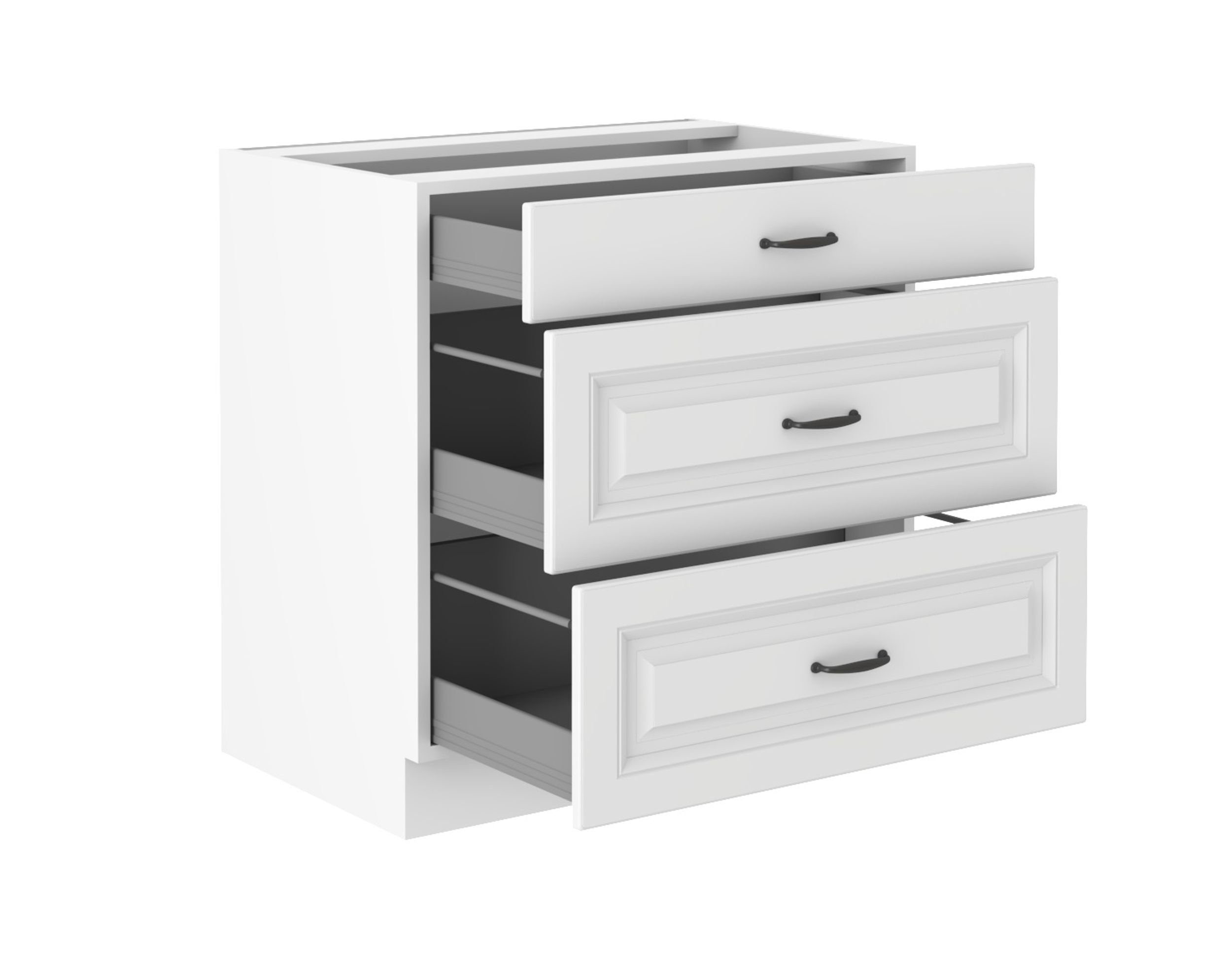 Küchen-Preisbombe Auszugsunterschrank 80 cm Küche Stilo günstig online kaufen