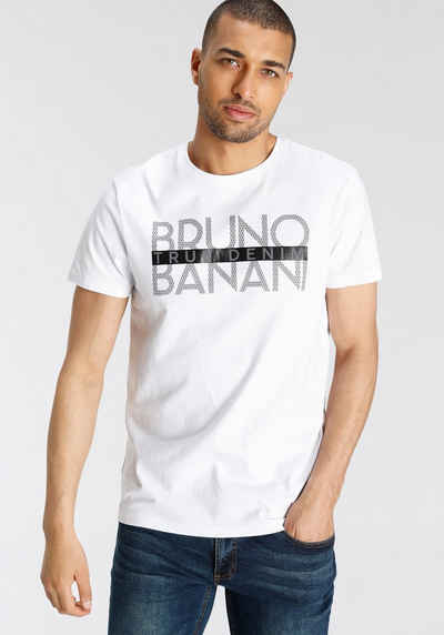 Bruno Banani T-Shirt mit glänzendem Print