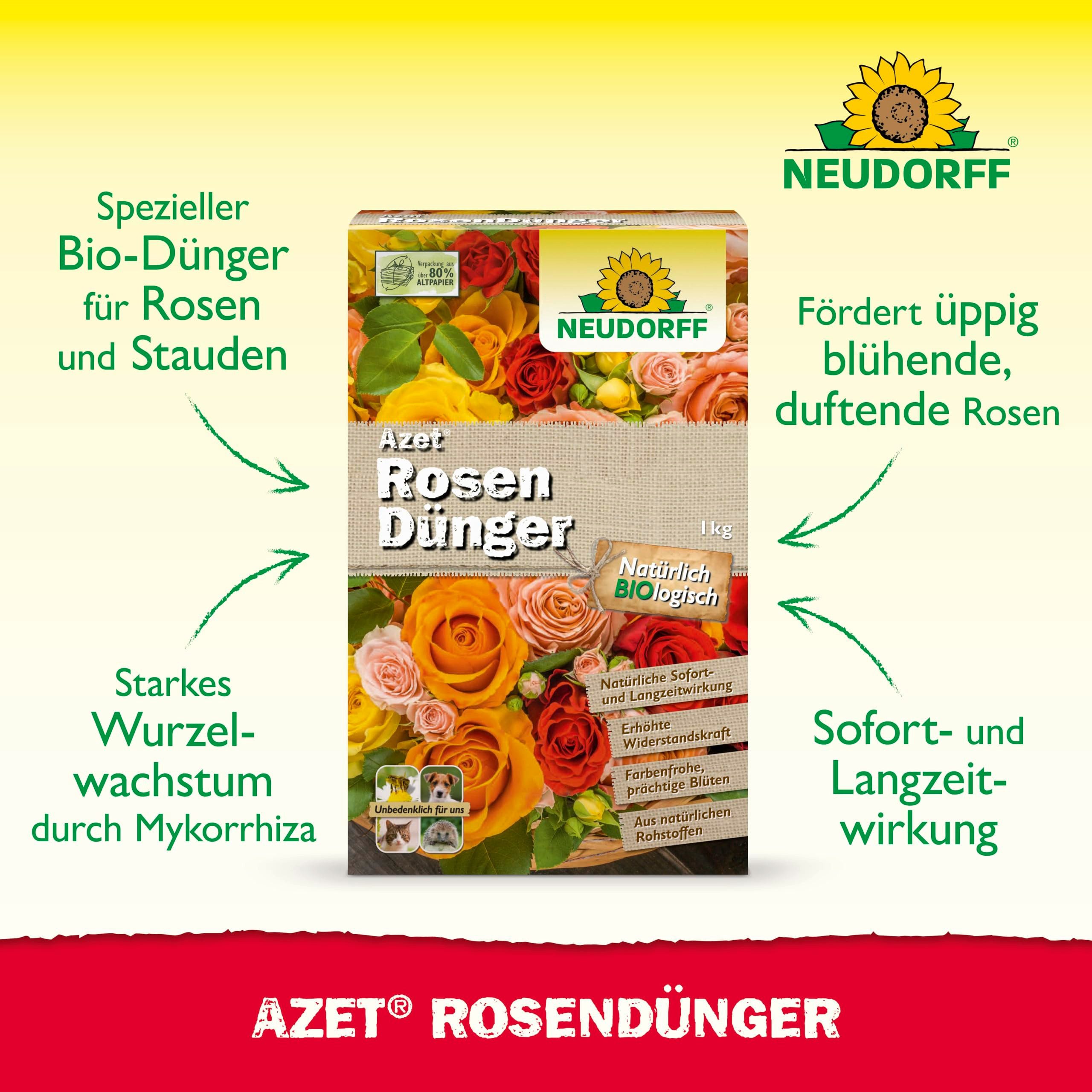 Neudorff Blumendünger Bio - Azet RosenDünger günstig online kaufen