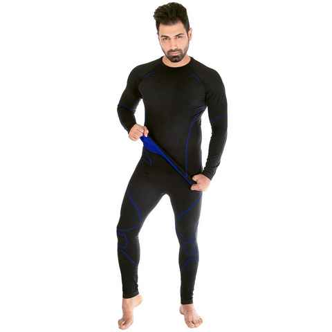 Black Snake Funktionsunterhemd neverest Funktionsunterwäsche Set Seamless Unterhemd + Unterhose