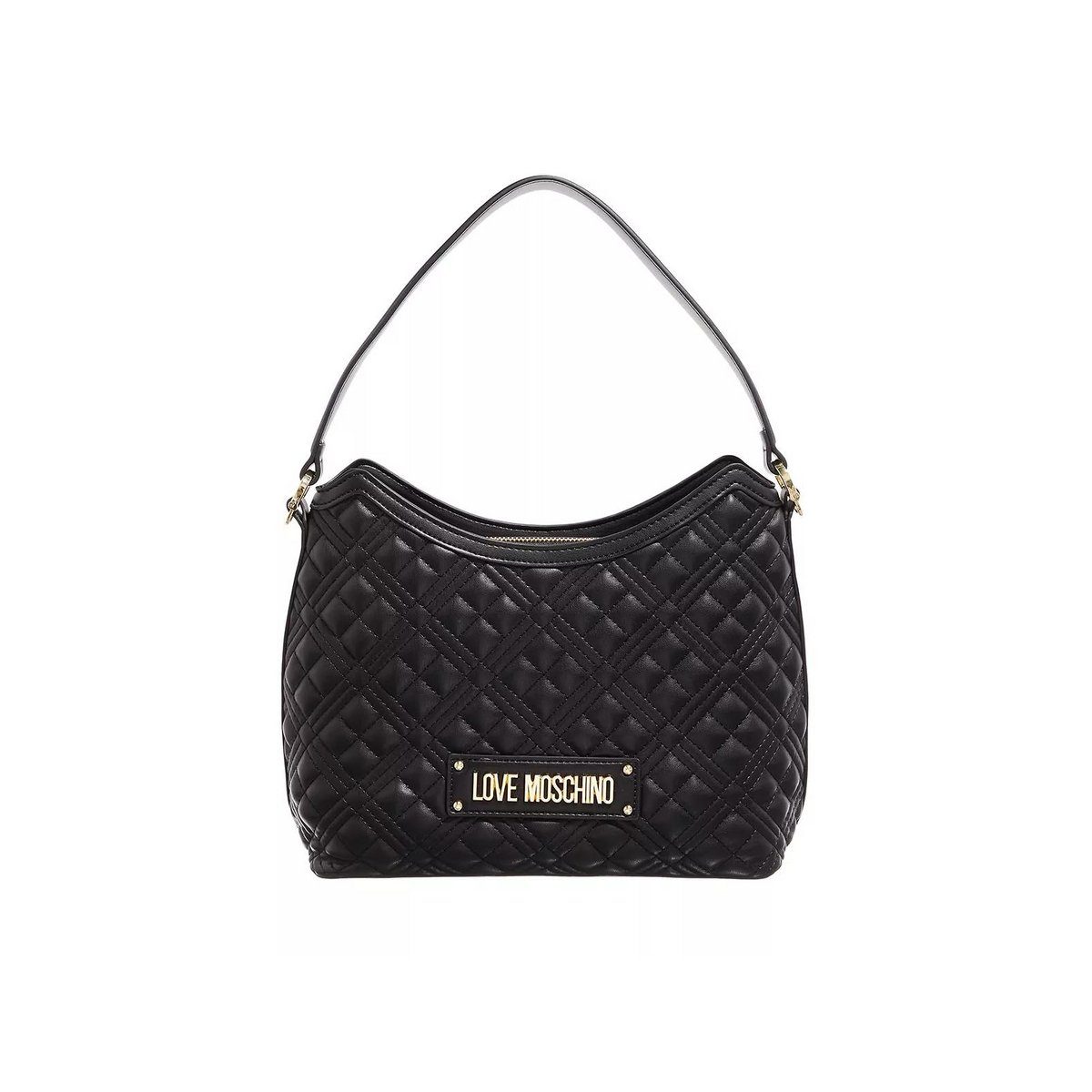 Moschino Schultertasche schwarz (1-tlg)