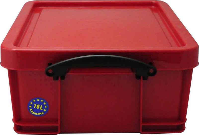 REALLYUSEFULBOX Aufbewahrungsbox Really Useful Box Aufbewahrungsbox 18l rot