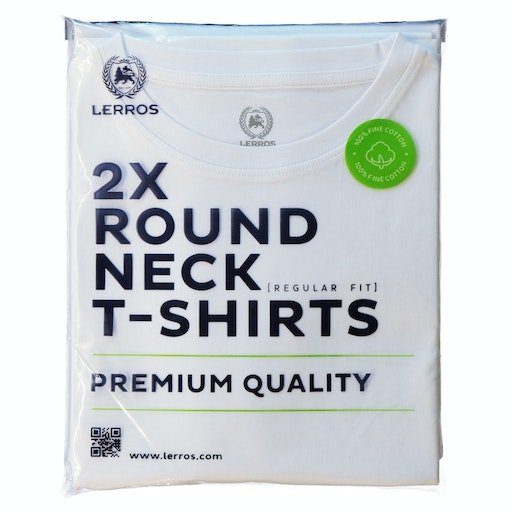 LERROS T-Shirt (Packung, 2-tlg) in klassischer Optik