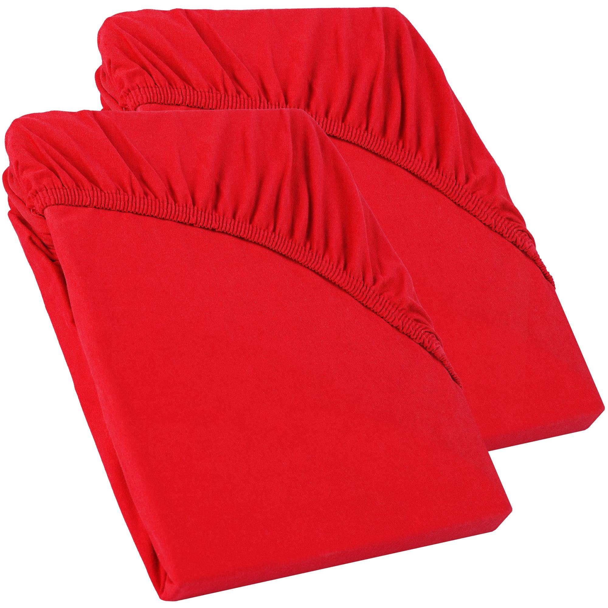 CelinaTex Spannbettlaken Perla Topper Laken Jersey günstig online kaufen