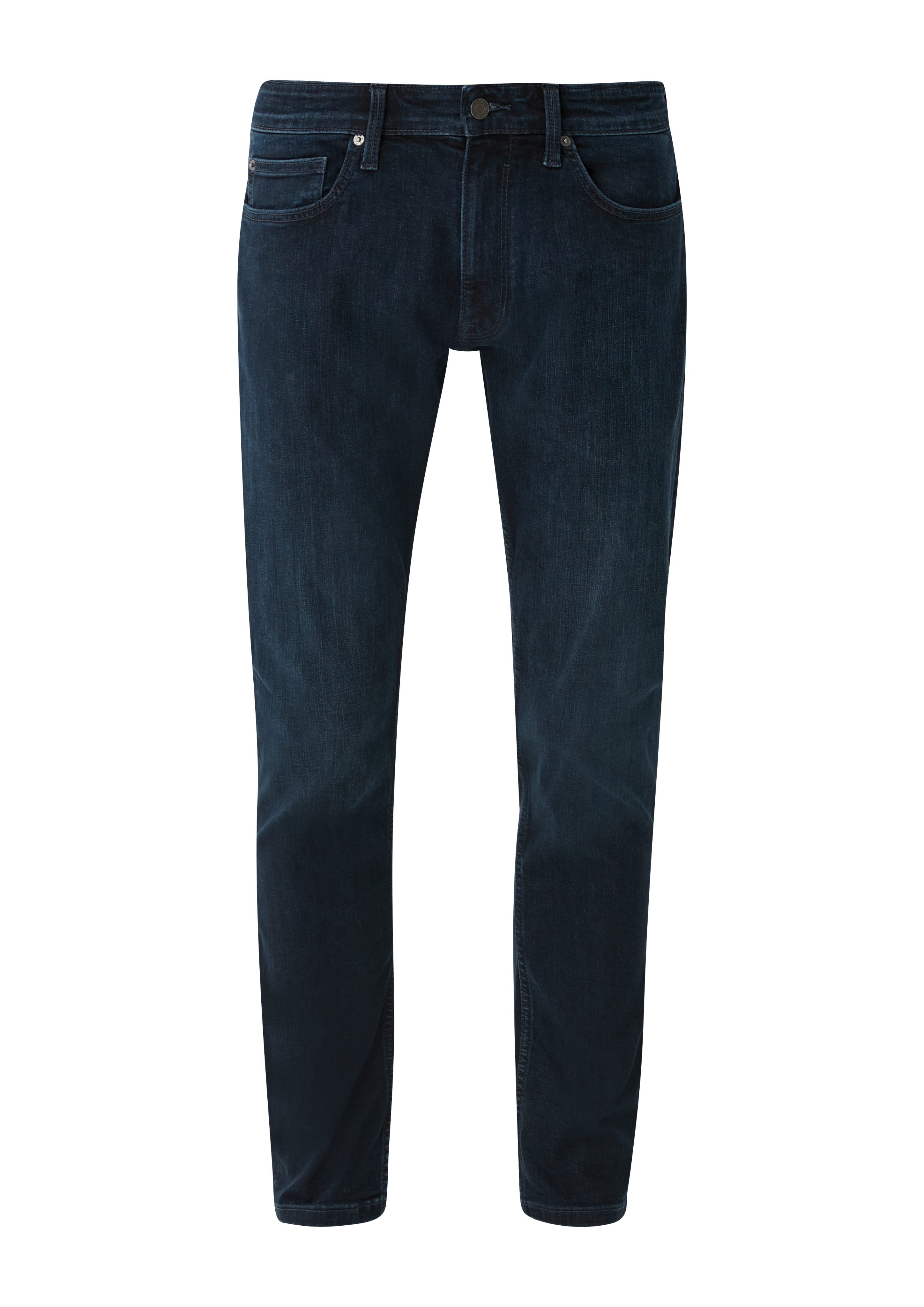 blau Slim Fit / / Mid Jeans Slim: s.Oliver Rise Leg Keith Stoffhose / Waschung