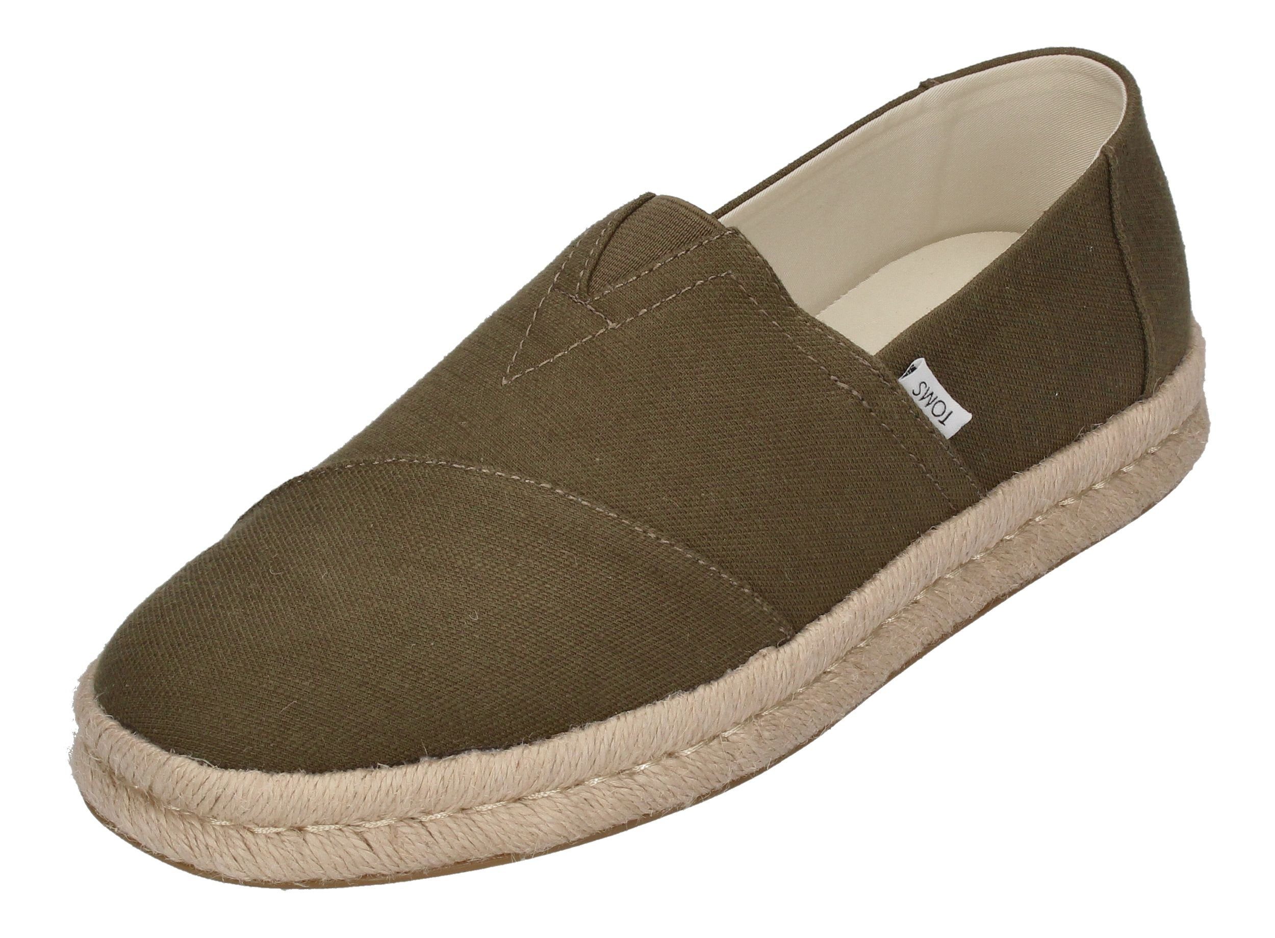 TOMS ALPARGATA ROPE 2.0 Espadrille Olive günstig online kaufen