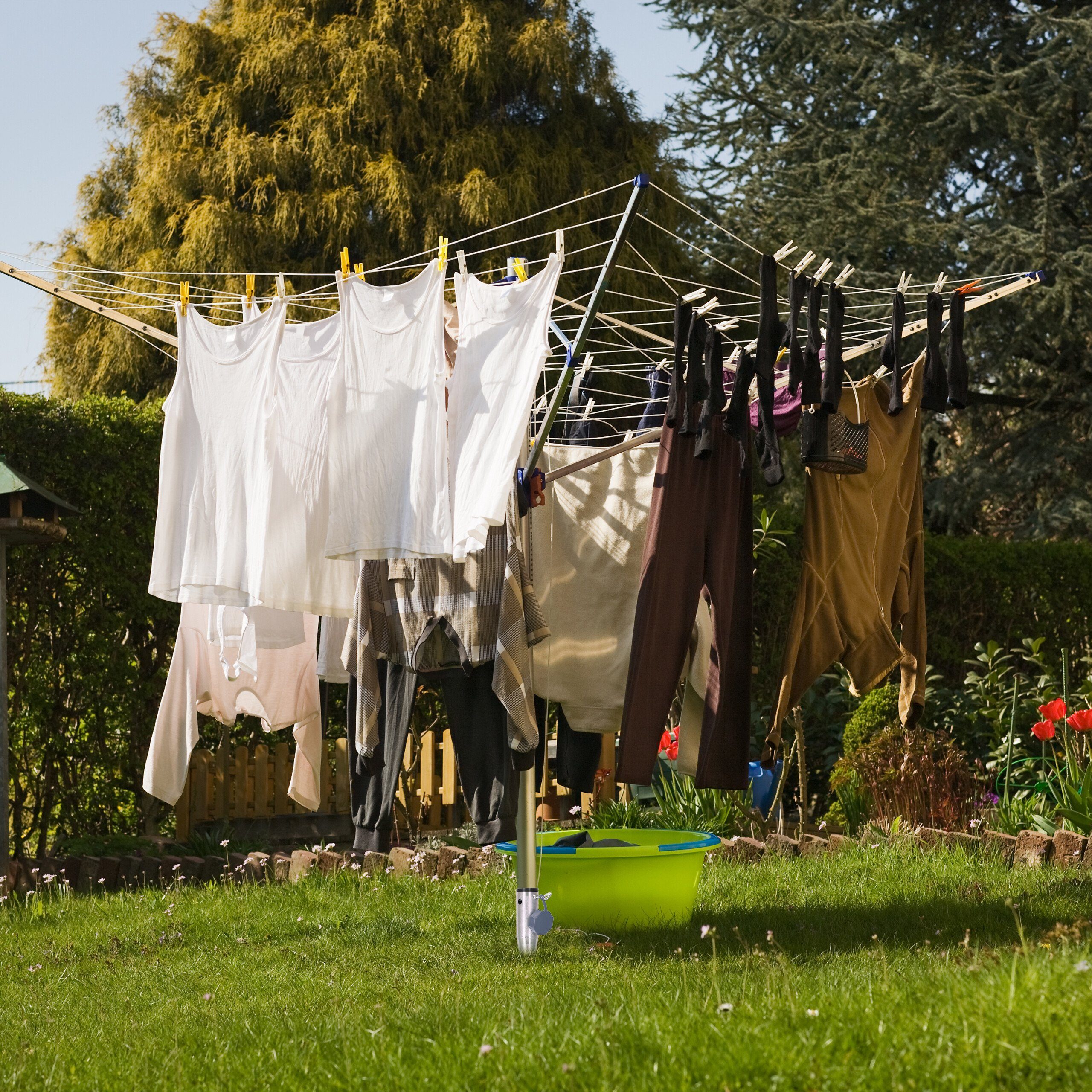 relaxdays Schirmhalter Sonnenschirm Bodenhülse im 2er günstig online kaufen