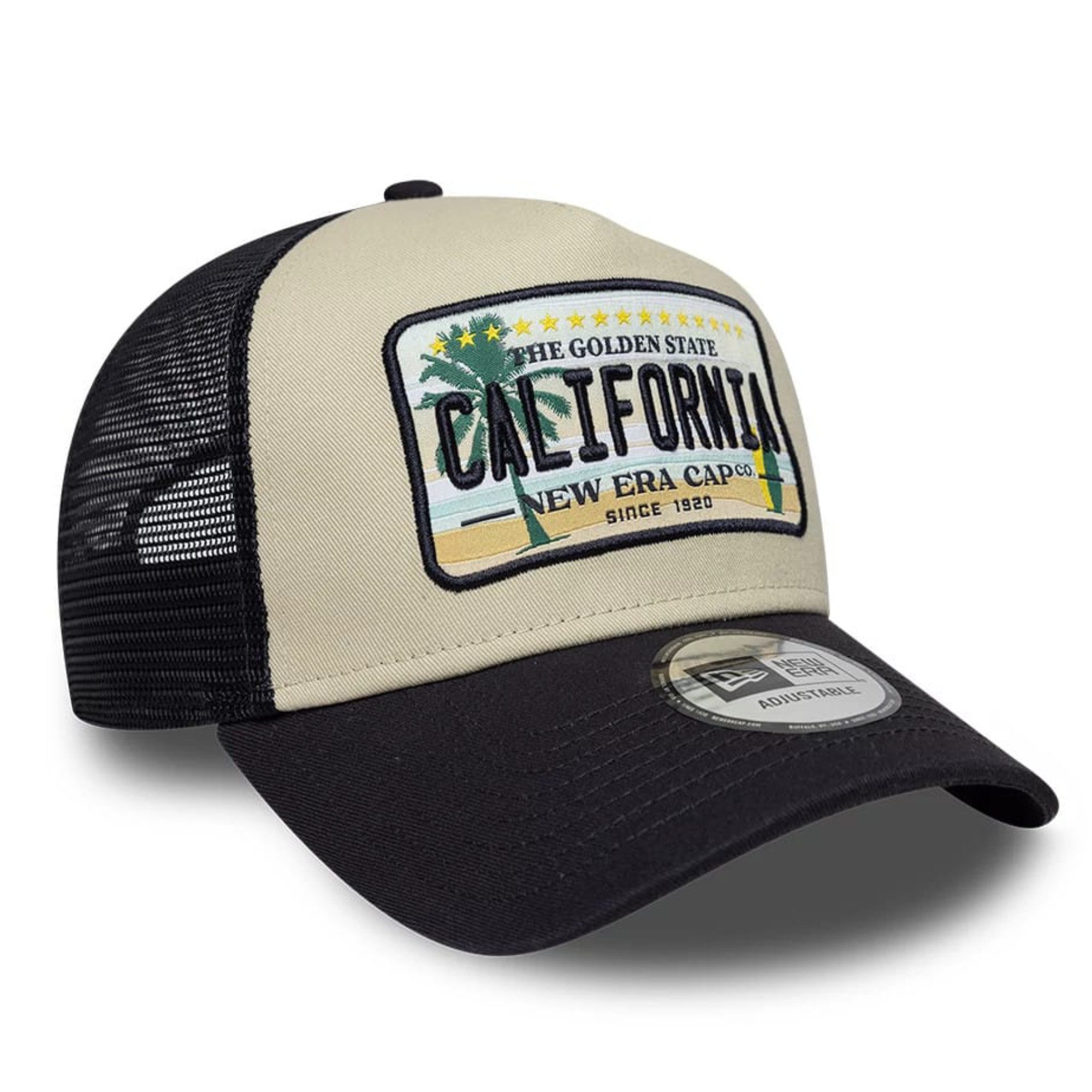 New Era Baseball Cap Licence Plate 9FORTY A-Frame Trucker Cap Navy – Bild 2 von 5