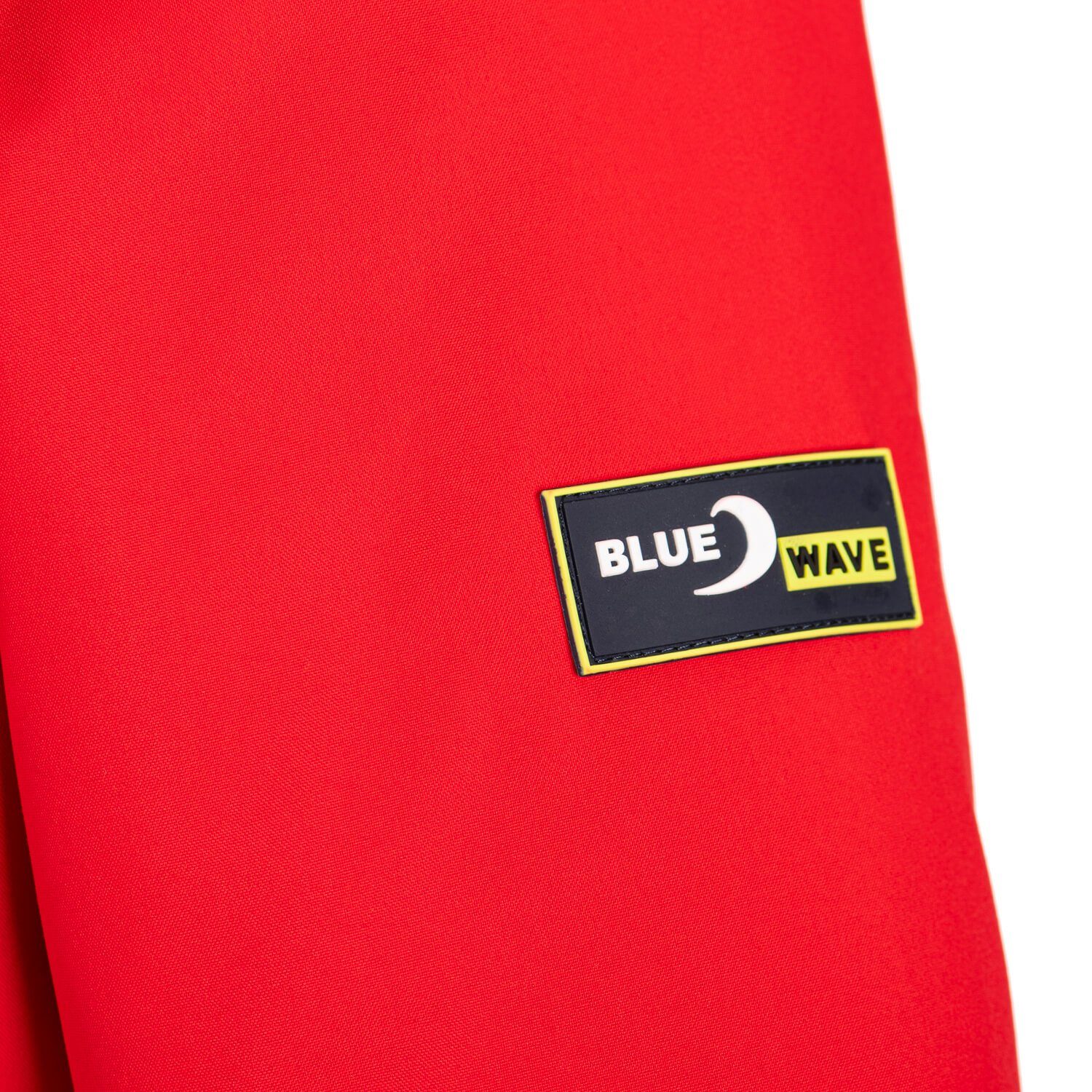 - Regenjacke mit Wasserdichte Wave Jacke Funktionsjacke Damen Blue rot Fleece-Innenfutter Kati