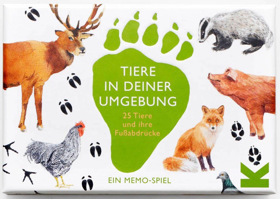 Laurence King Spiel, Memospiel Tiere in deiner Umgebung